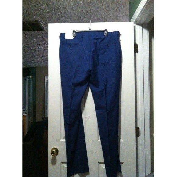 Joseph Abboud JOSEPH ABBOUD MEN'S NEW 100%WOOL DRESS PANTS 40/UNHEMMED Size 40R - 8 Thumbnail