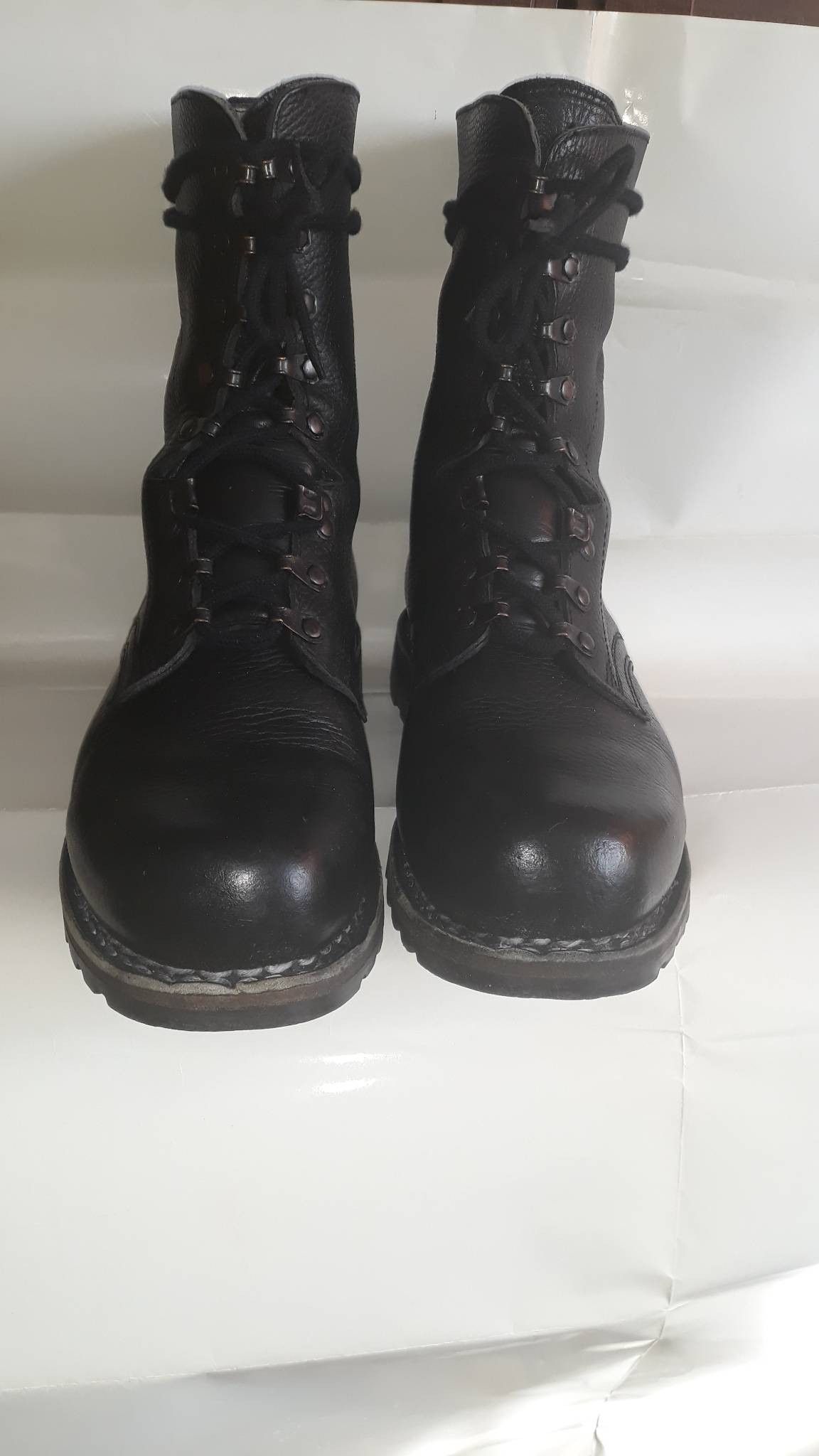 Vintage RARE Vintage 70s Kampfstiefel 77 ARMY BOOTS, 26,0 Size US 7.5 / EU 40-41 - 5 Thumbnail