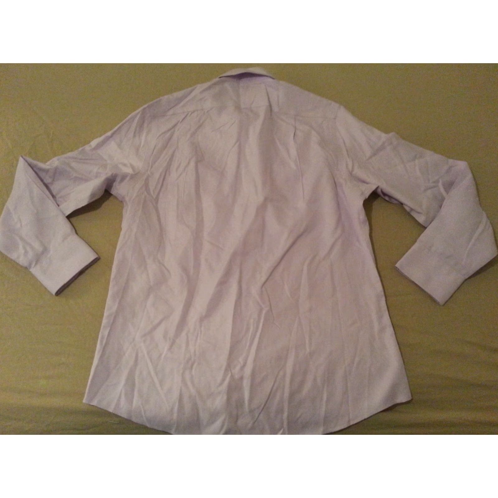 Charles Tyrwhitt Charles Tyrwhitt Dress Shirt 16 34 Purple Cotton Mens Slim Button Shirt Size 42R - 2 Thumbnail