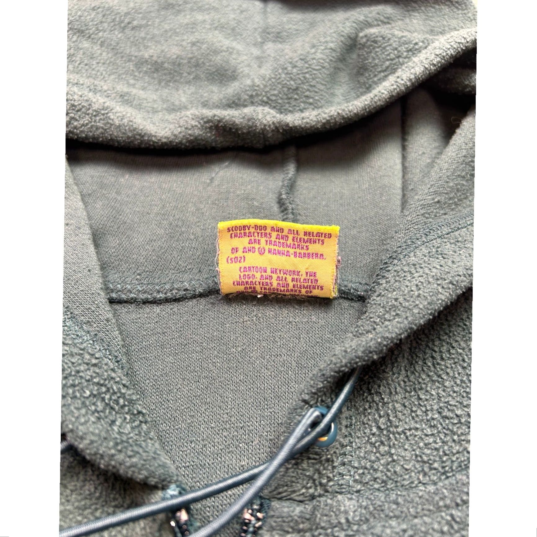 Vintage VINTAGE Scooby-Doo Cartoon Network Full Zip Fleece Hoodie Green Mens XL Jacket Size US XL / EU 56 / 4 - 5 Thumbnail