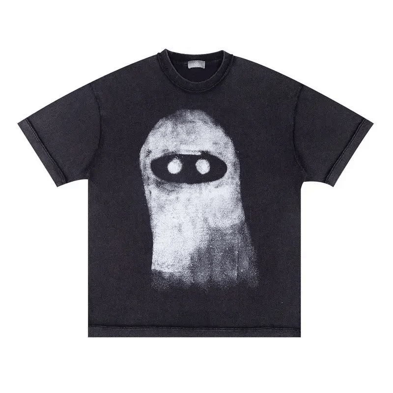 Japanese Brand × Vintage Bold Stitching Vintage Ghost Design T-Shirt Size US L / EU 52-54 / 3 - 1 Thumbnail