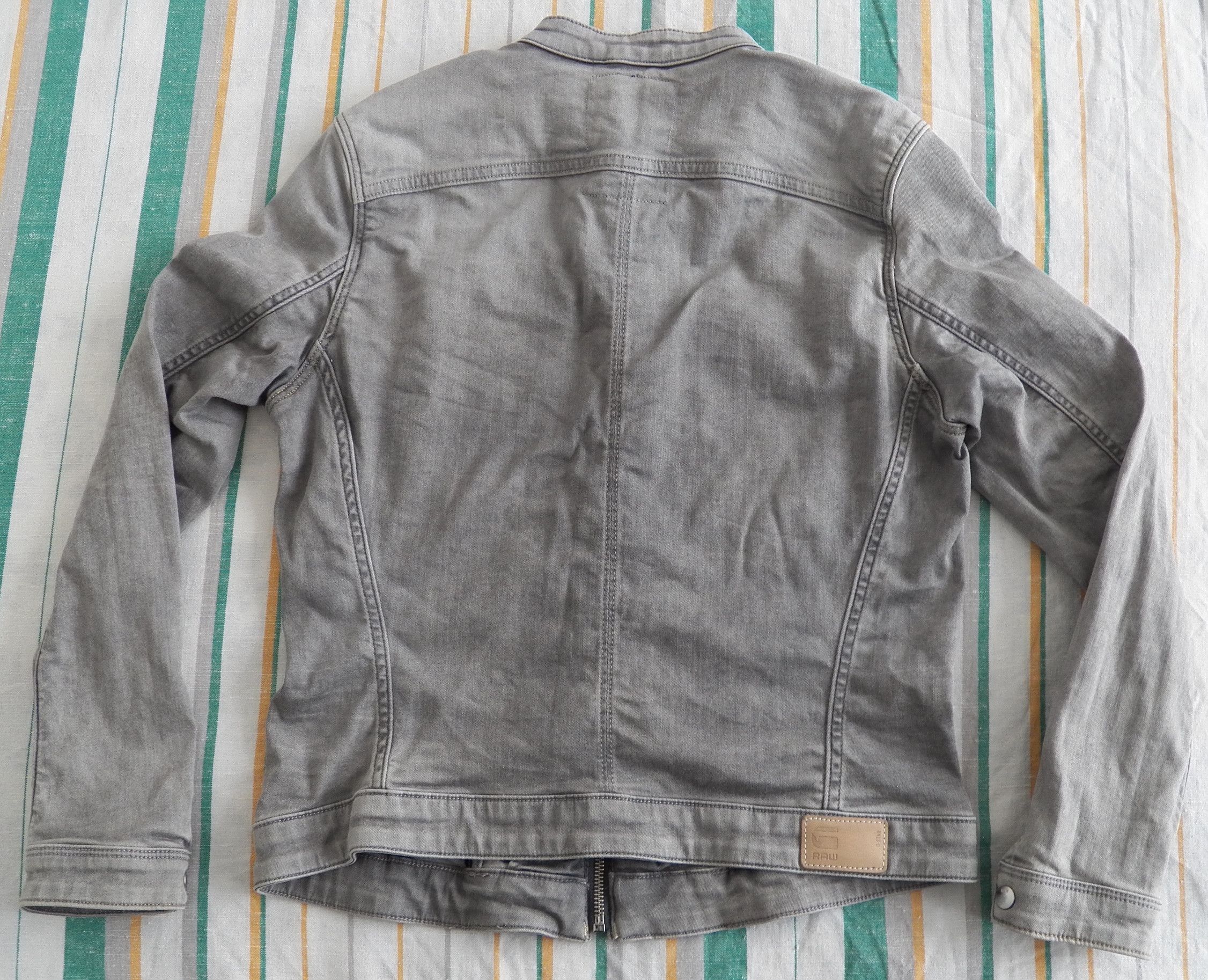 G-Star G Star RAW Midge Dumont Jkt Wmn Stretch Denim Biker JACKET Size M / US 6-8 / IT 42-44 - 9 Thumbnail
