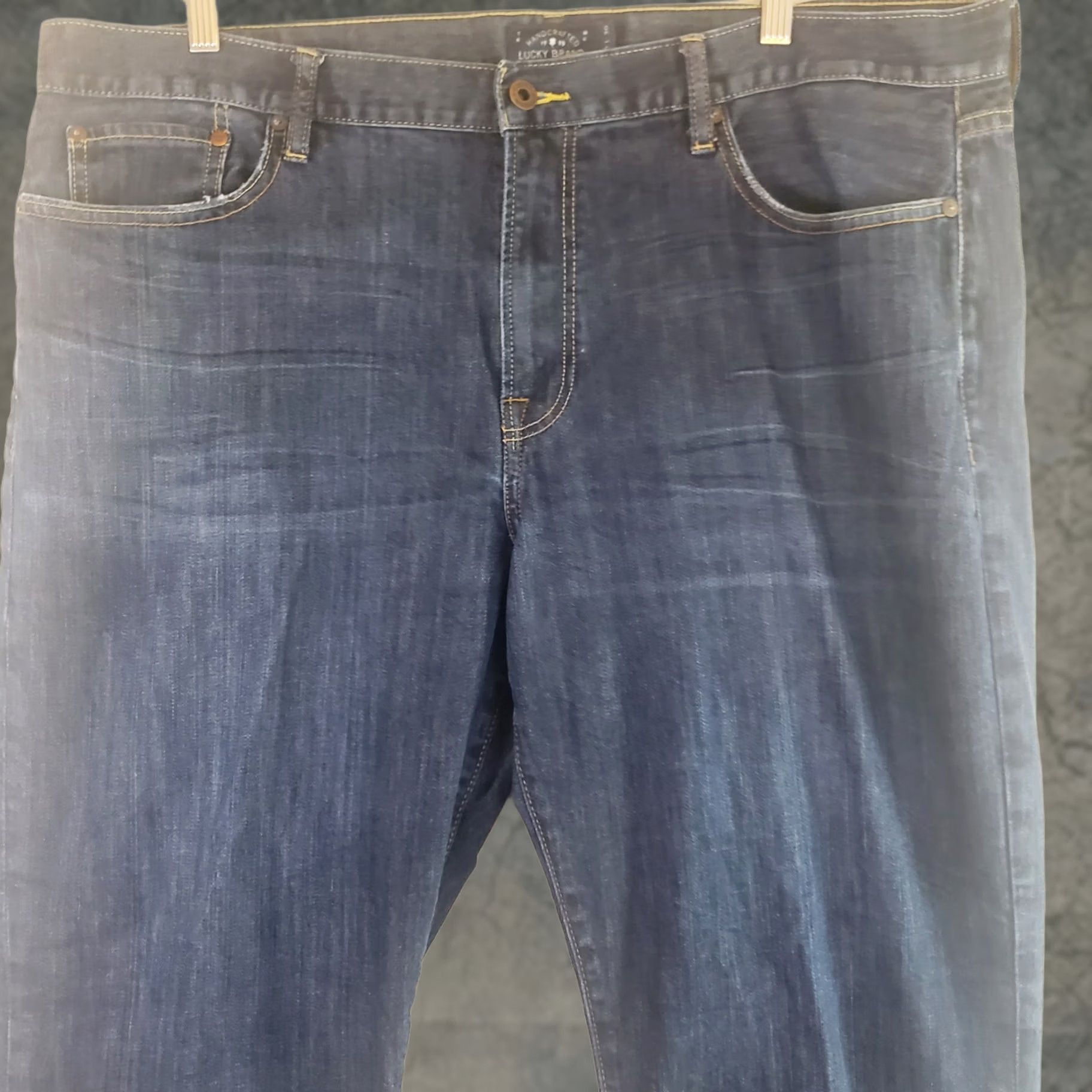 Lucky Brand Lucky Brand 363 Vintage Straight Jeans - Medium Wash - 40x25 - Denim Flex - Men Size US 40 / EU 56 - 1 Thumbnail