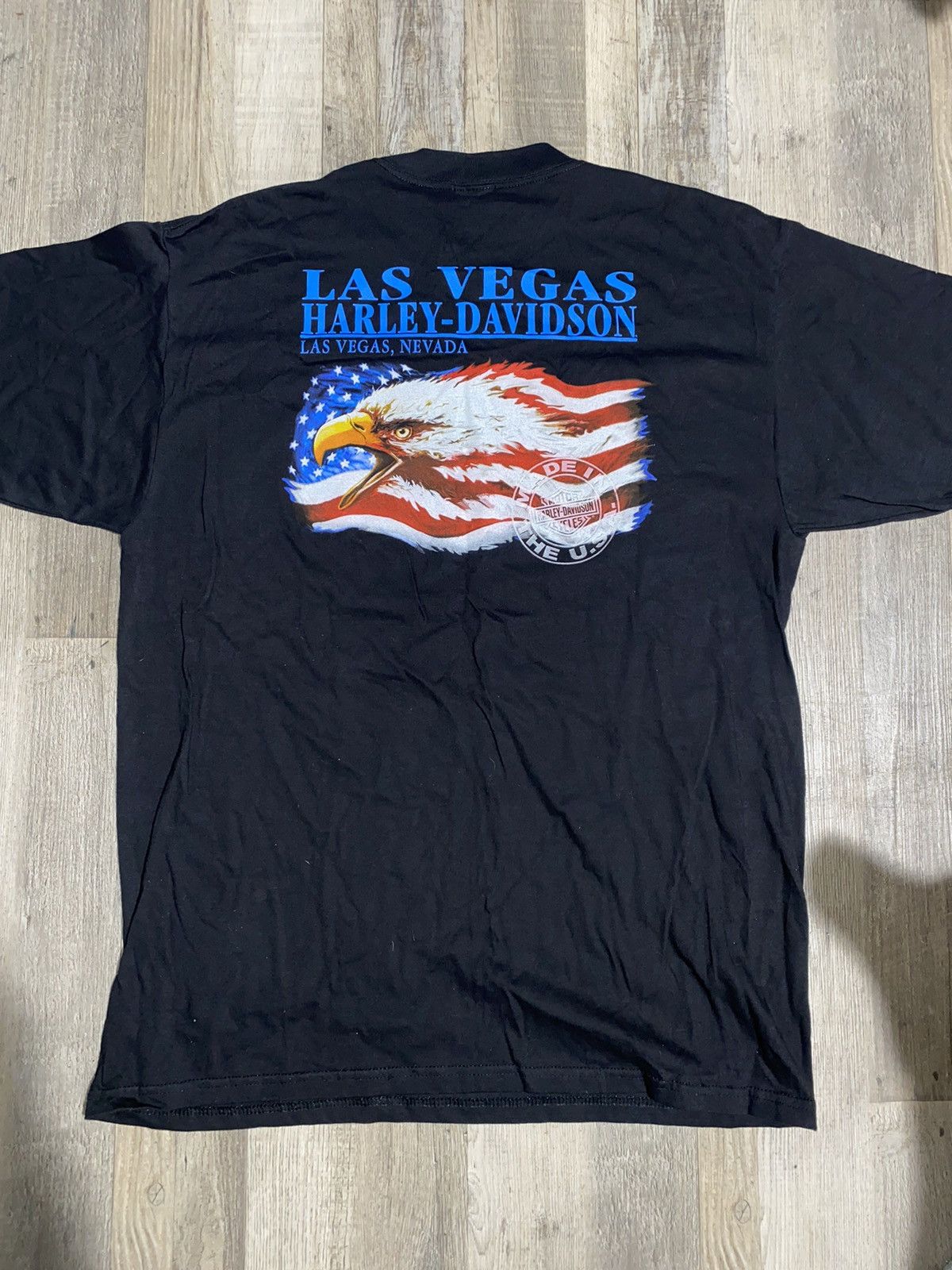 Harley Davidson × Vintage VINTAGE 2000 Harley davidson las vegas shirt Size US XL / EU 56 / 4 - 5 Thumbnail
