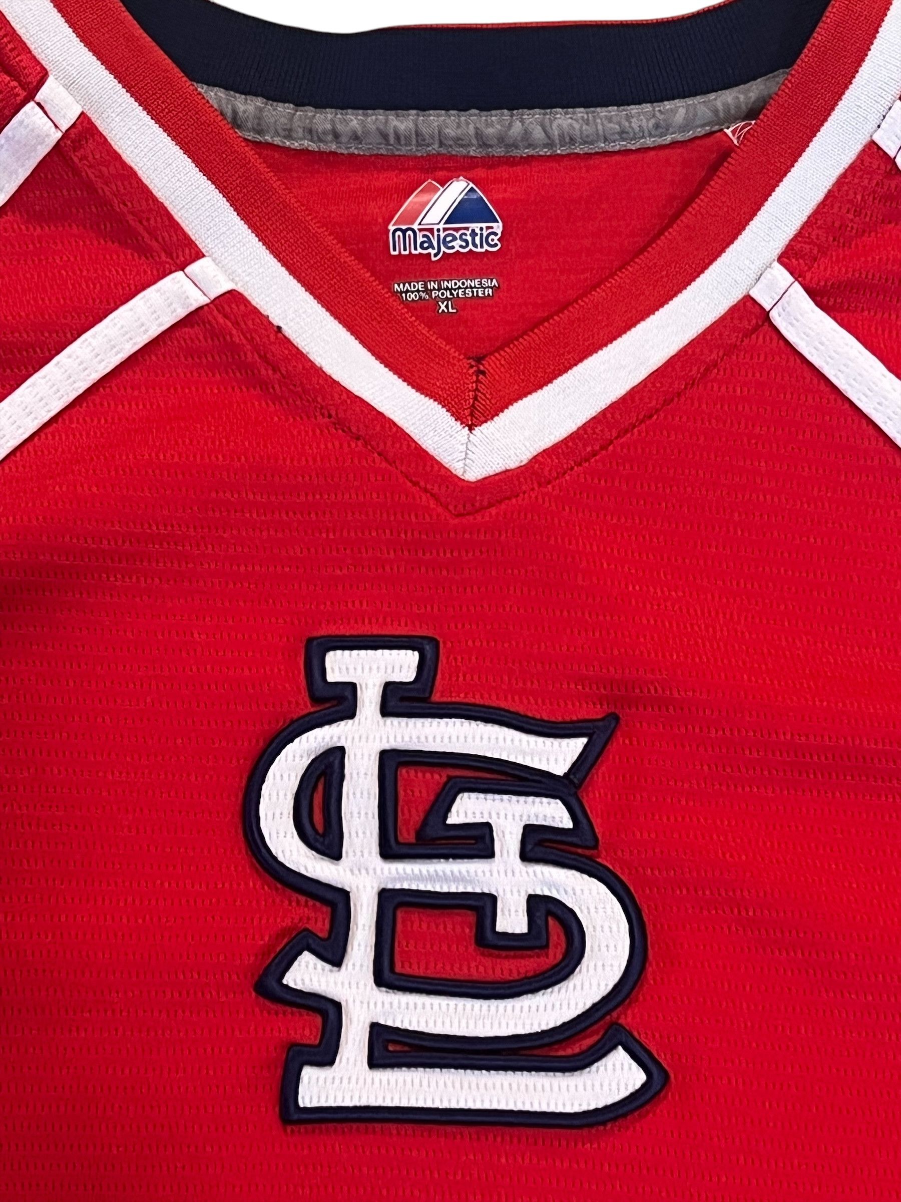 Majestic St. Louis Cardinals Shirt Jersey Size Mens XL Majestic Size US XL / EU 56 / 4 - 3 Thumbnail