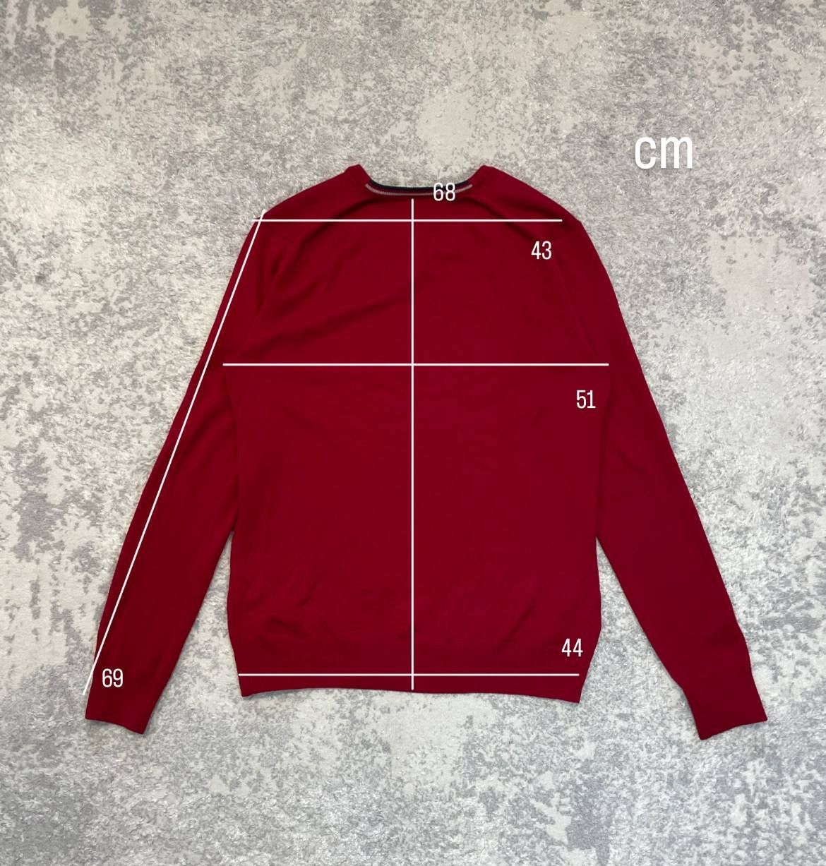 Fred Perry Fred Perry Merino Wool Sweater Laurel Wreath Logo Jumper Men Size US M / EU 48-50 / 2 - 15 Thumbnail