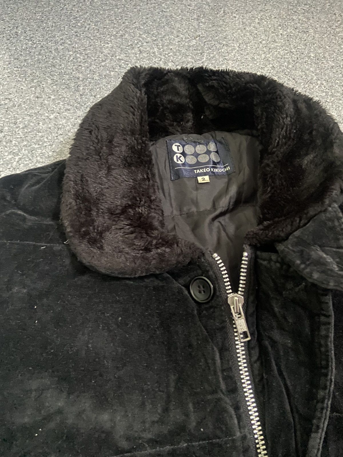If Six Was Nine × Japanese Brand × Takeo Kikuchi 2000s Takeo Kikuchi japan Fur jacket Size US L / EU 52-54 / 3 - 9 Thumbnail