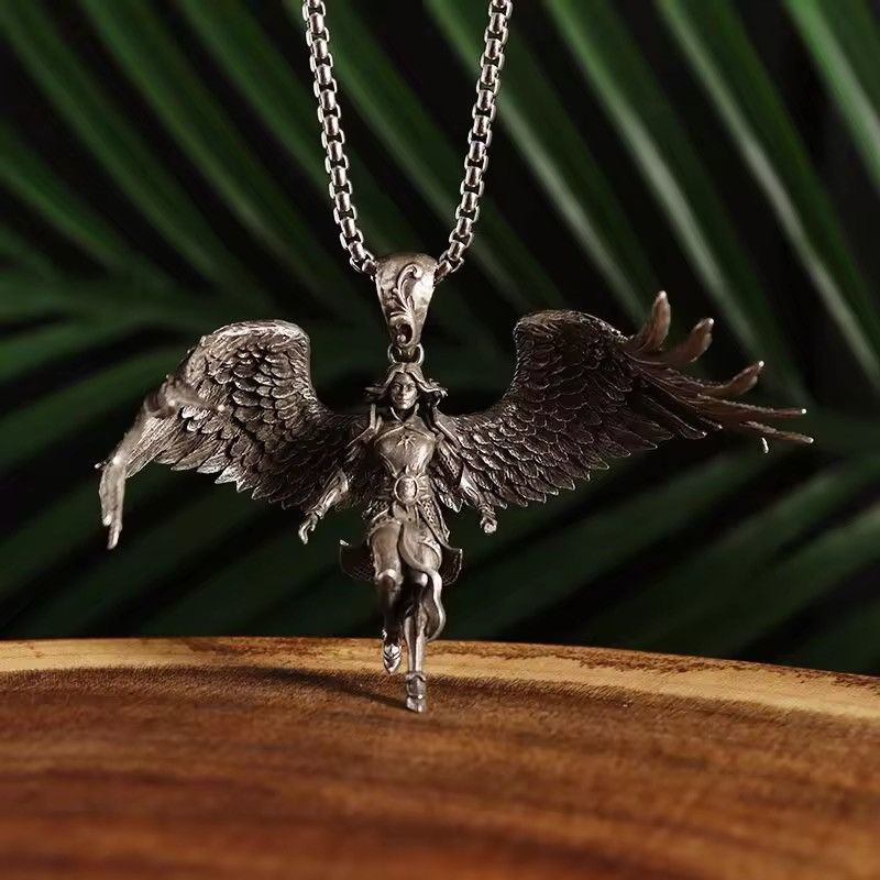 Other Devil Queen Pendant Necklace Chain Gothic Skull Size ONE SIZE - 1 Thumbnail