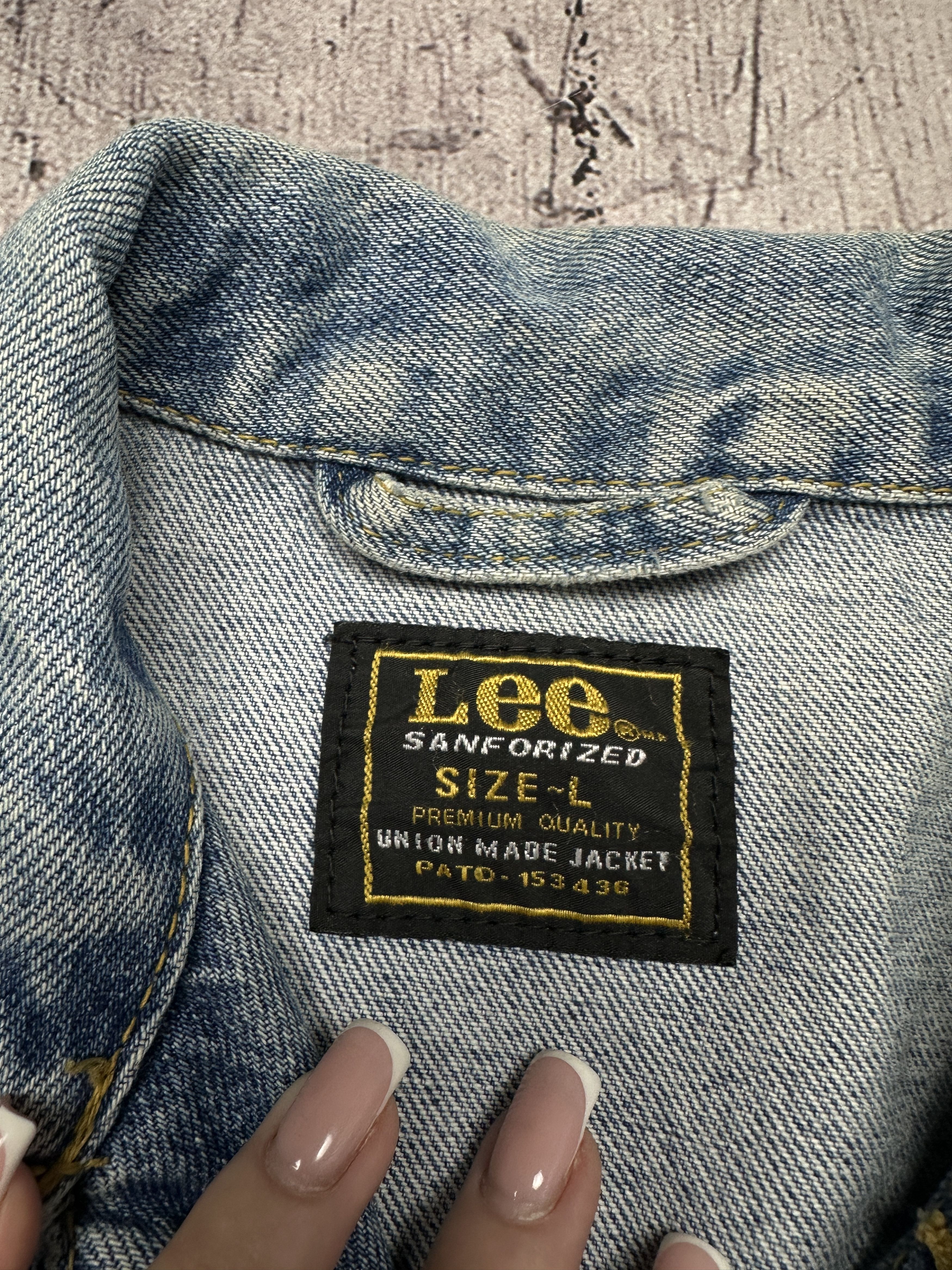 Lee Vintage Mens Rider Denim Jacket
