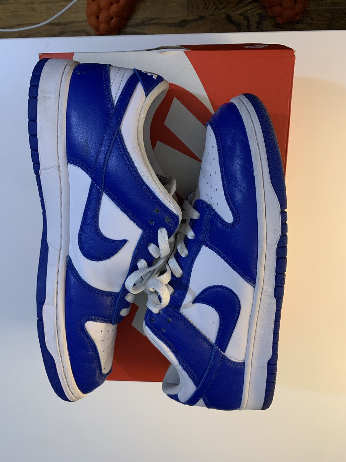 Nike Nike Dunk Low Retro SP Kentucky sz 10.5 Size US 10.5 / EU 43-44 - 5 Thumbnail