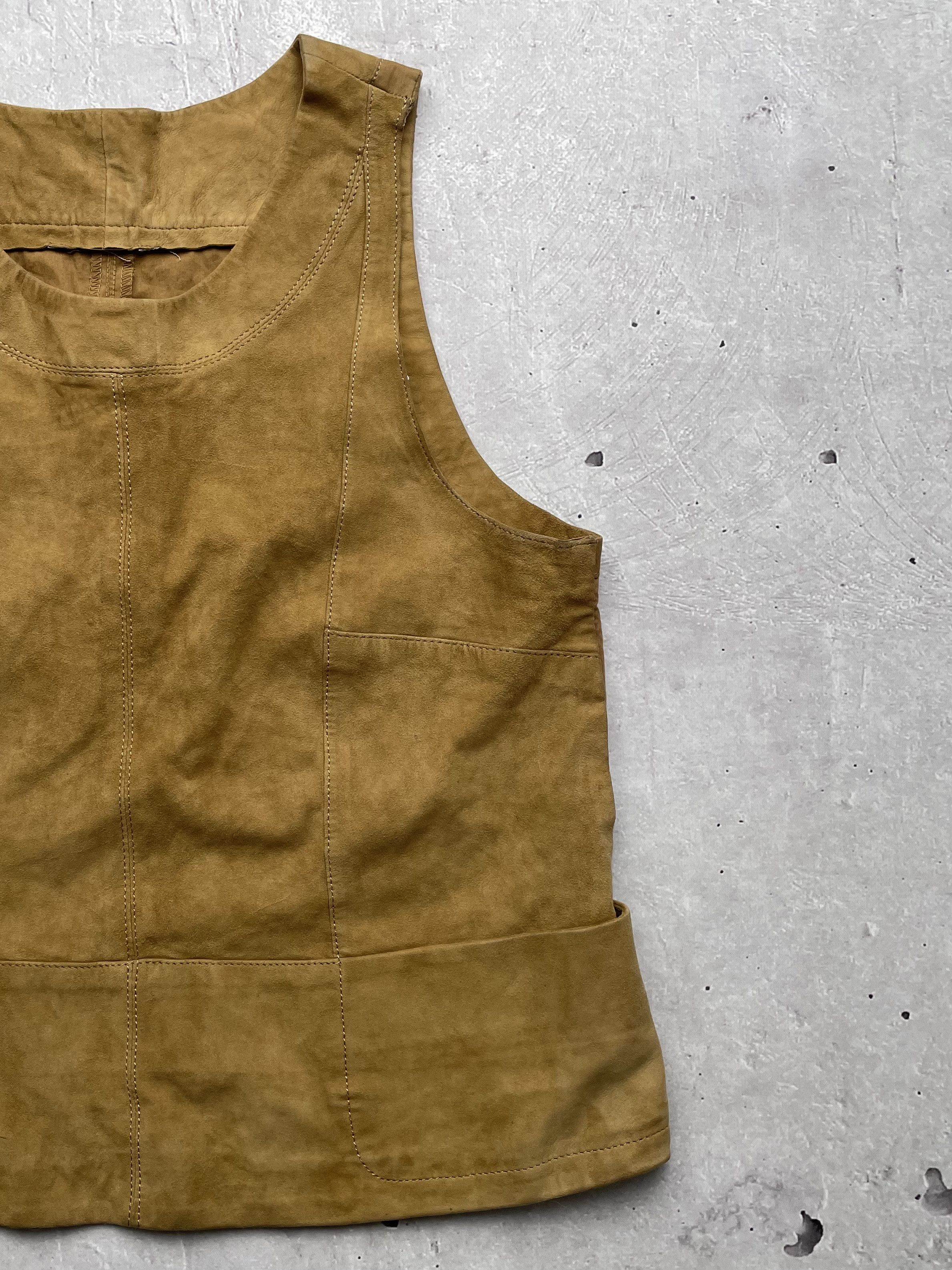 Vintage Vintage Suede Tank Top Size M / US 6-8 / IT 42-44 - 3 Thumbnail