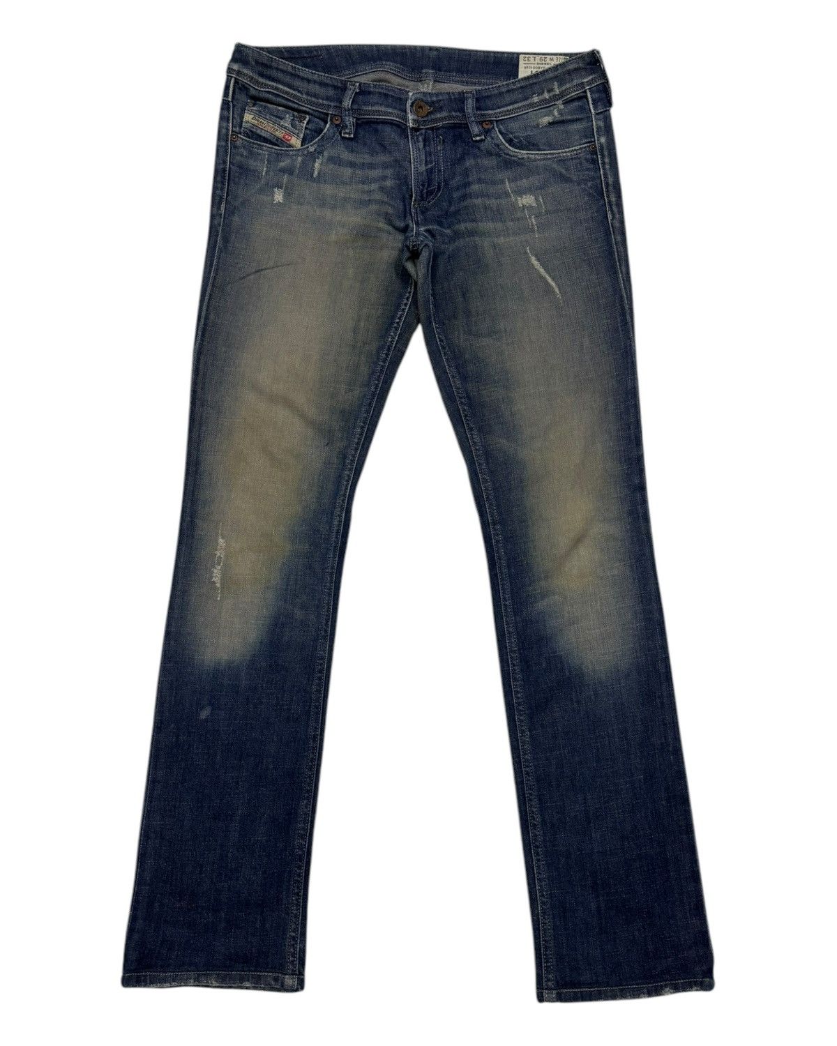 Diesel × Japanese Brand Vintage Diesel Slim Straight Denim Jeans Size US 31 - 7 Thumbnail