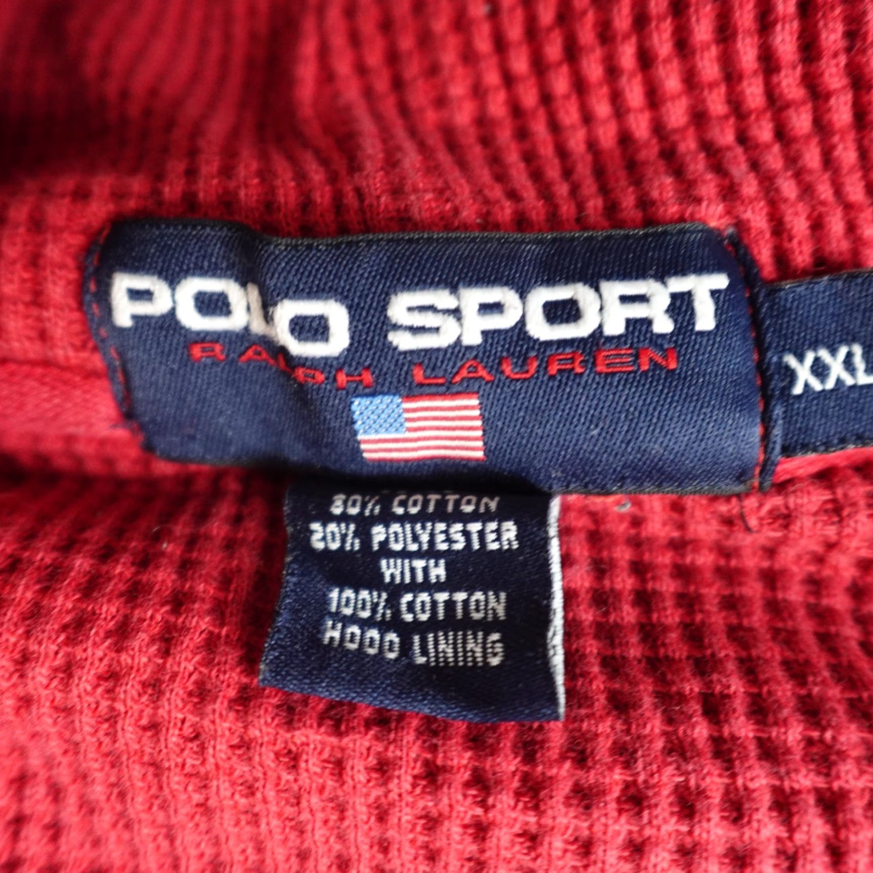 Polo Ralph Lauren VINTAGE Polo Ralph Lauren Polo Sport Hoodie 2XL Gray Full Zip Hooded Embroidered Men Size US XXL / EU 58 / 5 - 2 Thumbnail