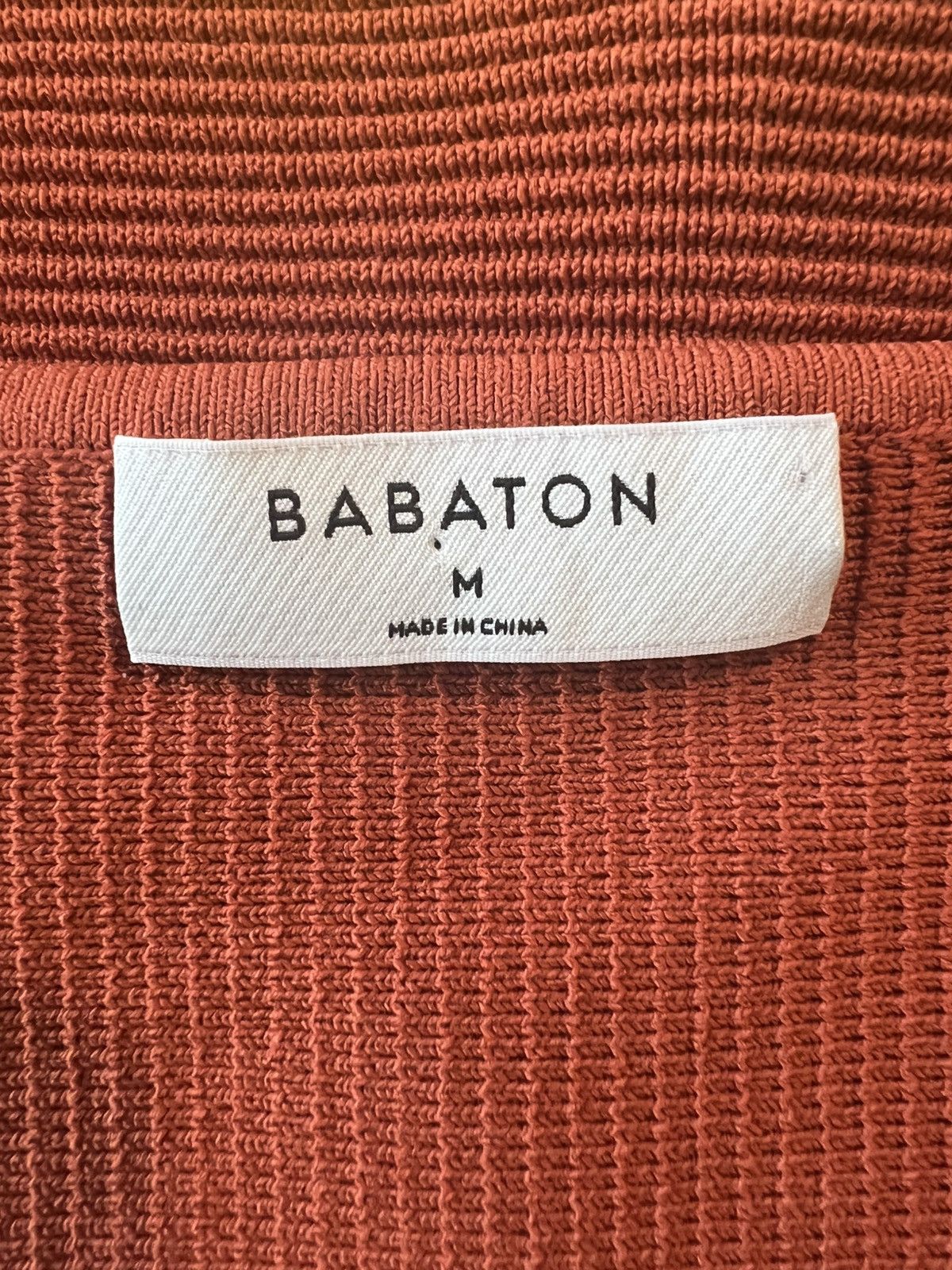 Aritzia Aritzia Babaton Sculpt Knit Tank Top Crop Rust Orange M Size M / US 6-8 / IT 42-44 - 4 Thumbnail