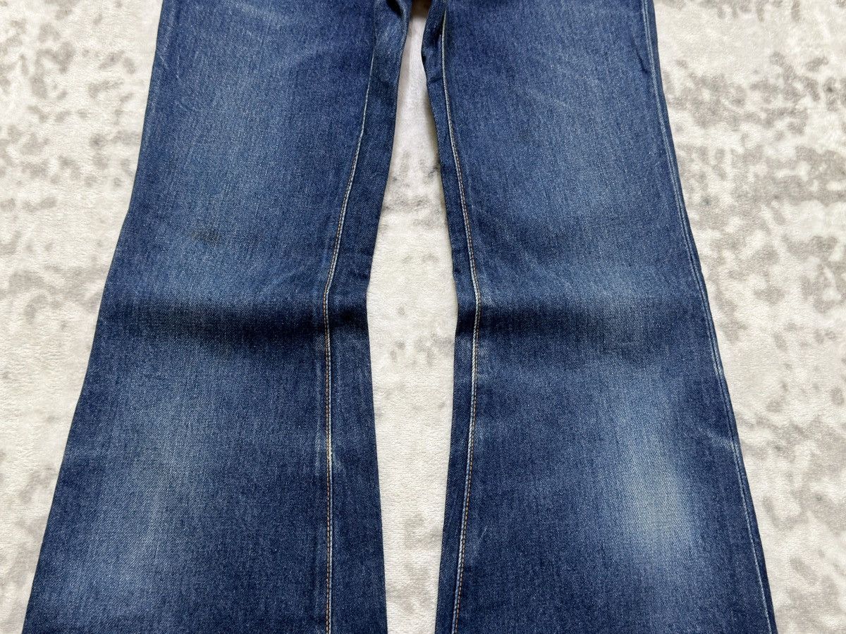 Japanese Brand 70s Style Bobson Denim Bush Pants Flare Bell Bottom Jeans Size US 26 / EU 42 - 6 Thumbnail