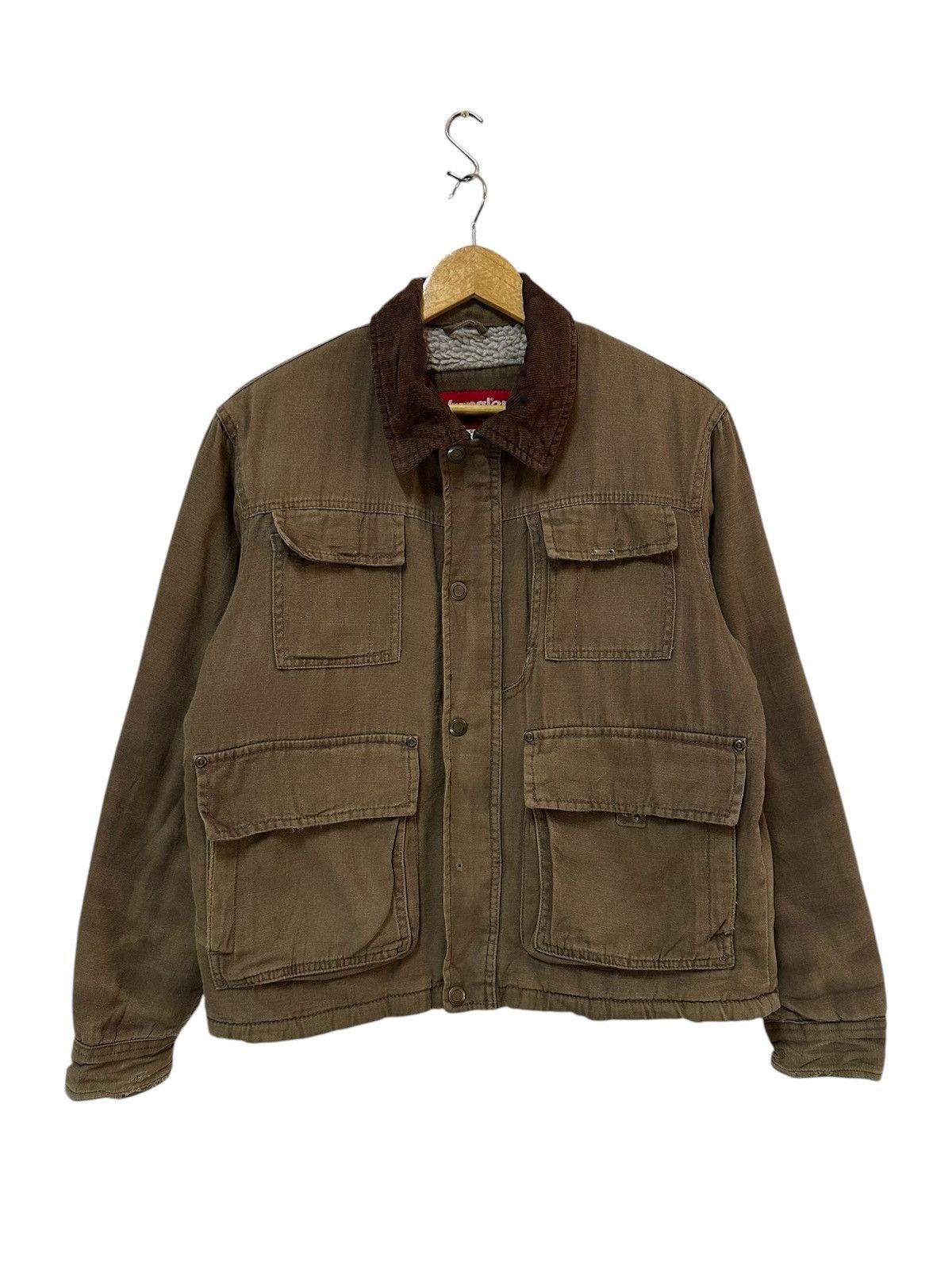 Vintage × Wrangler Vintage Wrangler detroit style winter jacket Size US S / EU 44-46 / 1 - 1 Thumbnail