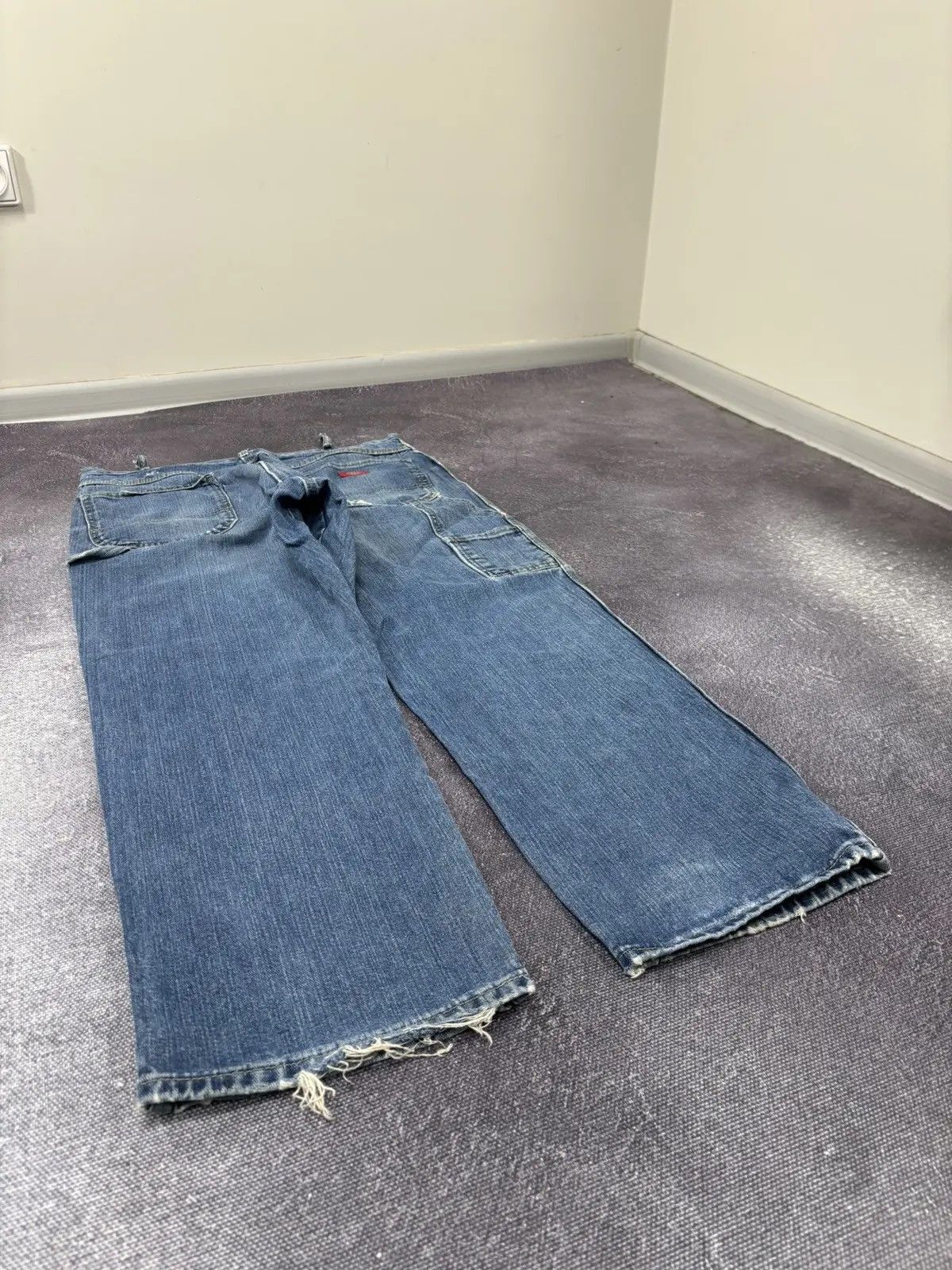 Dickies × Vintage Vintage Dickies Y2K Blue Denim Hype Baggy Jeans Size US 36 / EU 52 - 3 Thumbnail