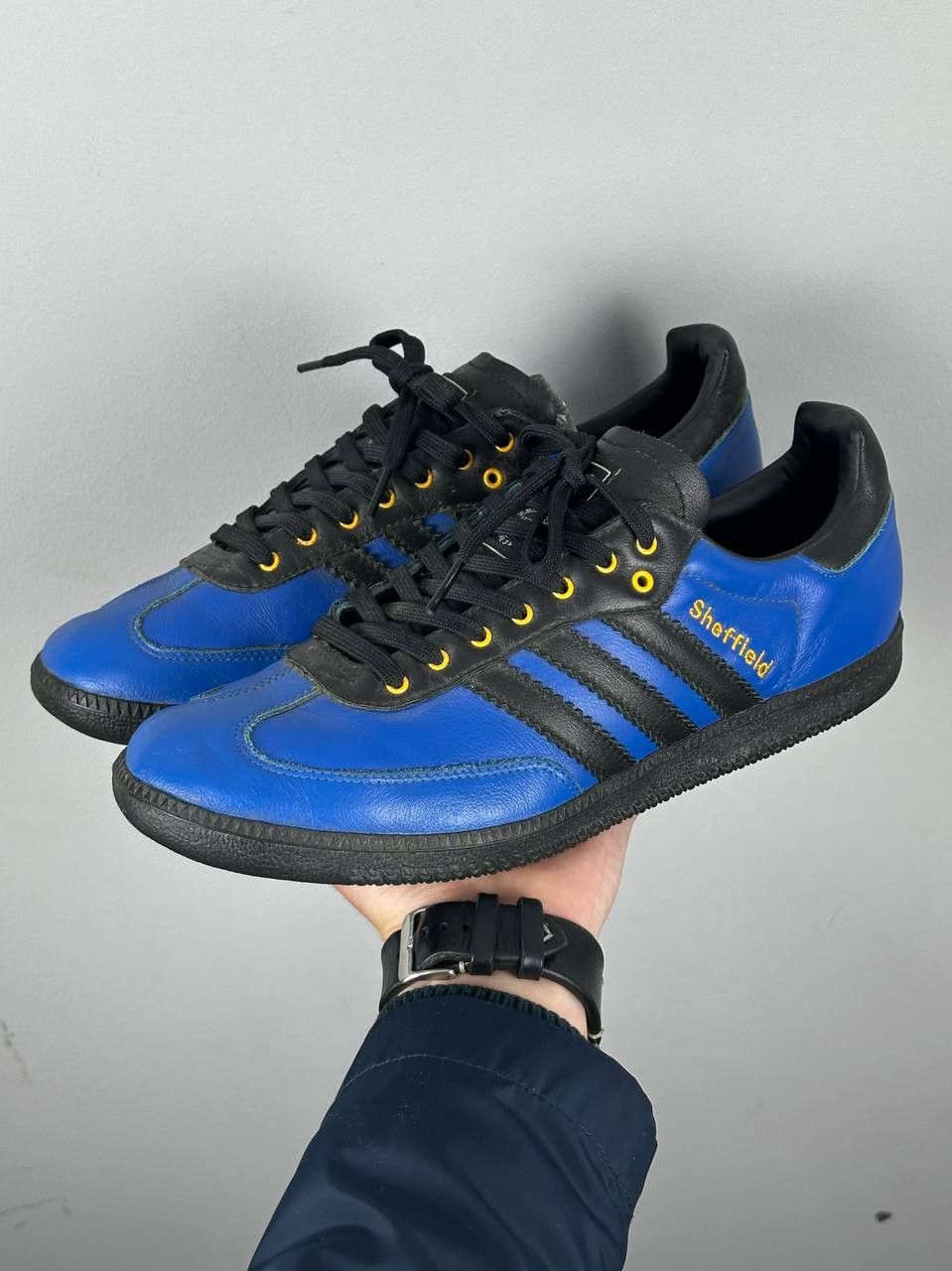 Adidas Rare Adidas Samba Sheffield City Series Leather Sneakers Size US 11.5 / EU 44-45 - 1 Thumbnail