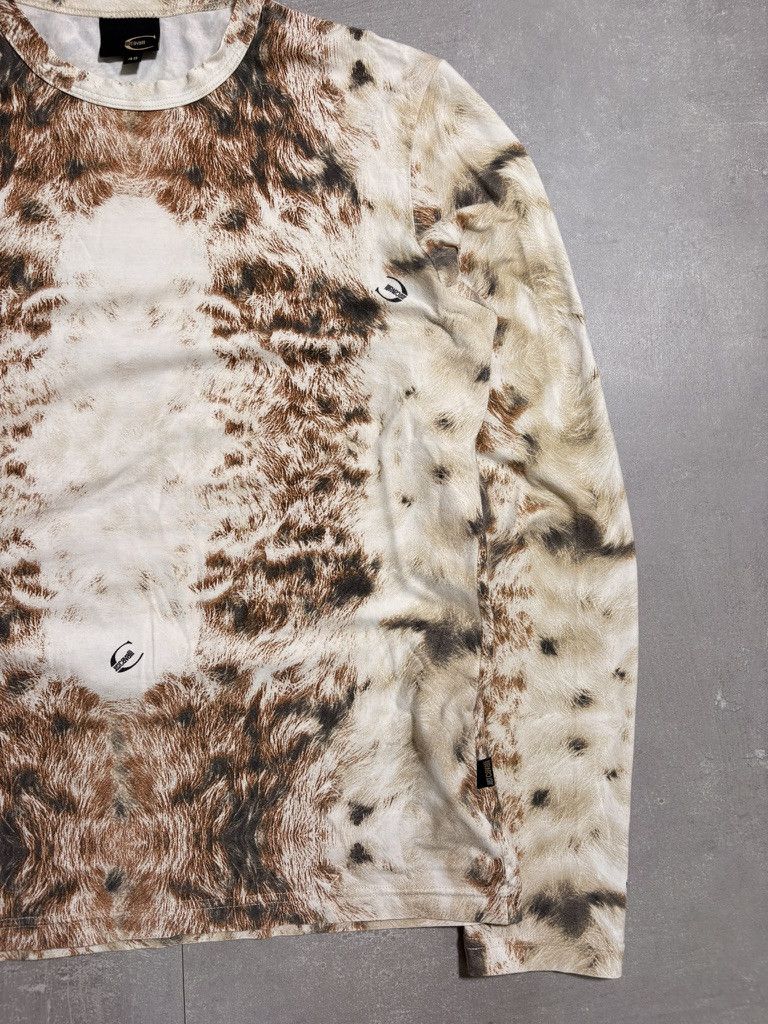 Just Cavalli Animal Print Long Sleeve Tee – Unique Pattern Size US M / EU 48-50 / 2 - 3 Thumbnail