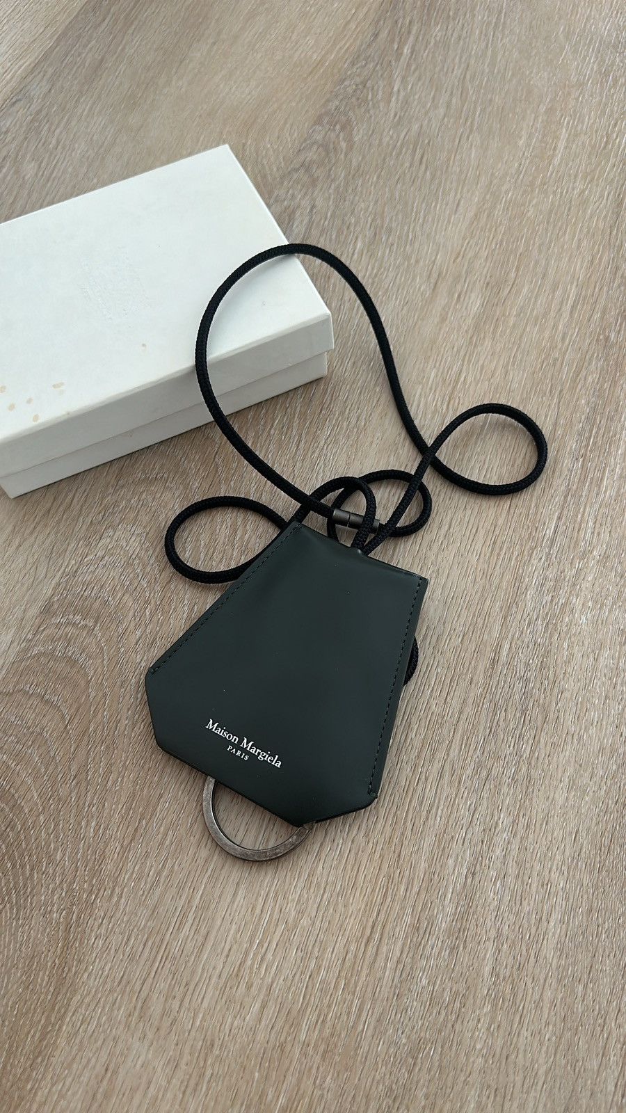 Maison Margiela Leather Key Ring Size ONE SIZE - 4 Thumbnail