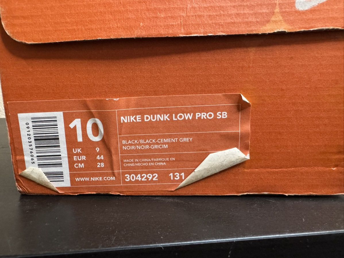 Nike × Supreme Nike SB X Supreme Dunk Low SZ10 Size US 10 / EU 43 - 11 Thumbnail
