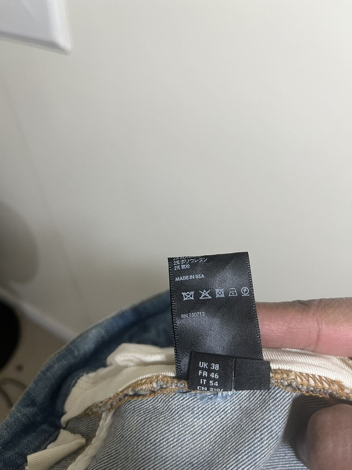 Amiri Amiri Stack Jeans sz 38 Size US 38 / EU 54 - 8 Thumbnail