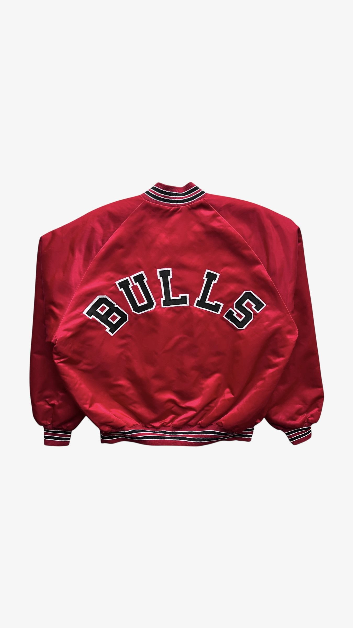Chalk Line Vintage 90s Chalk Line NBA Chicago Bulls Varsity Jacket Size US L / EU 52-54 / 3 - 2 Thumbnail