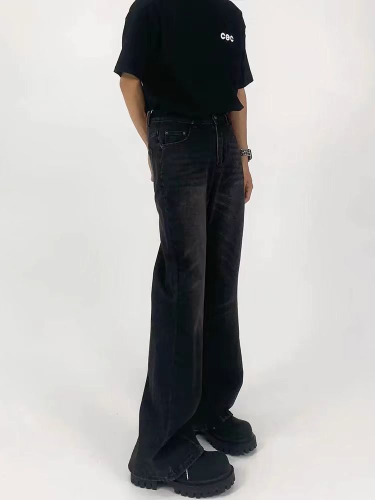 Jean Black loose street-style jeans Size US 32 / EU 48 - 3 Thumbnail