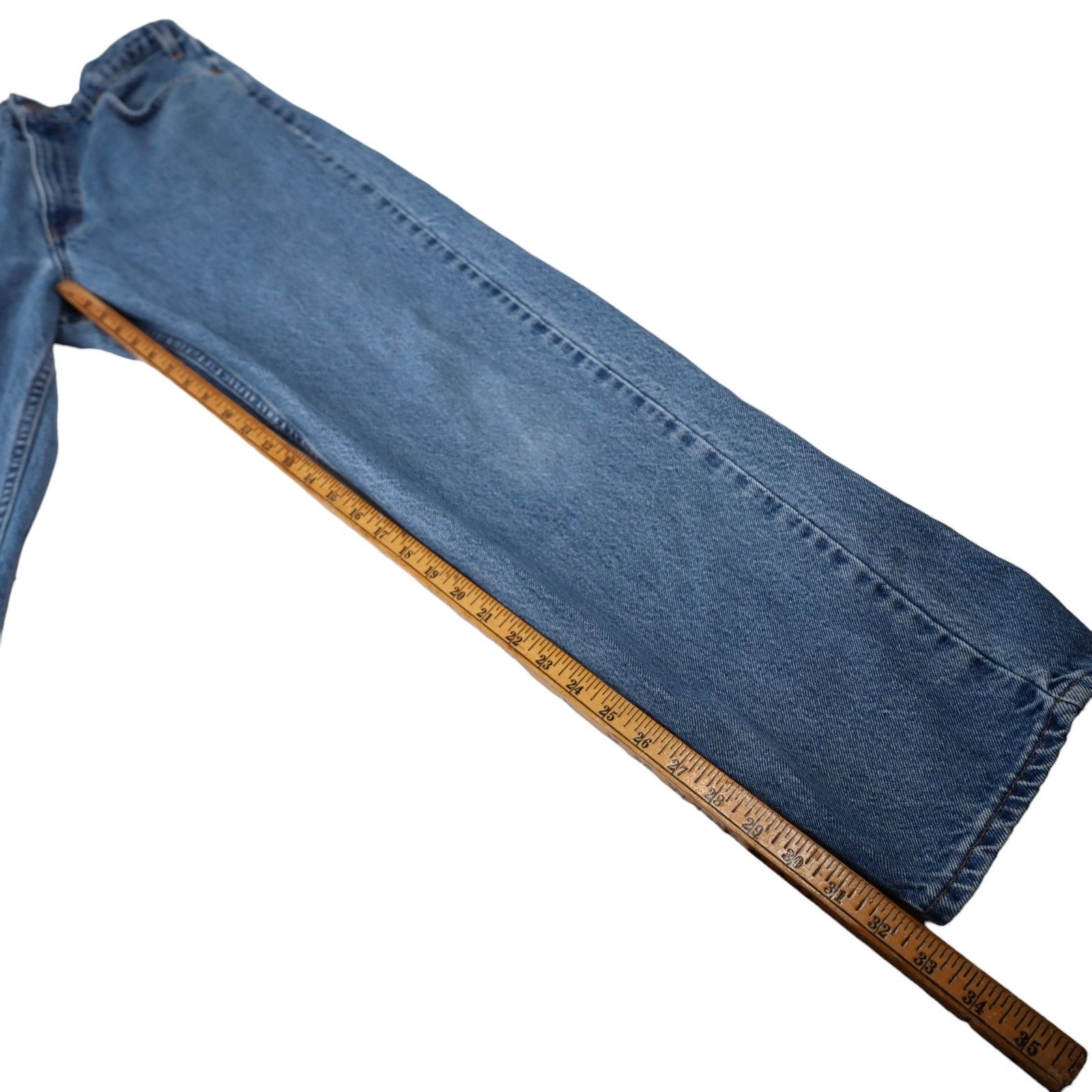 Levi's × Vintage Vintage Levis 550 Orange Tab Denim Jeans Size US 33 - 8 Thumbnail