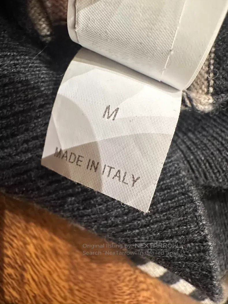 Brunello Cucinelli Brunello Cucinelli Studded Striped Wool Knit Sweater Size M / US 6-8 / IT 42-44 - 8 Thumbnail