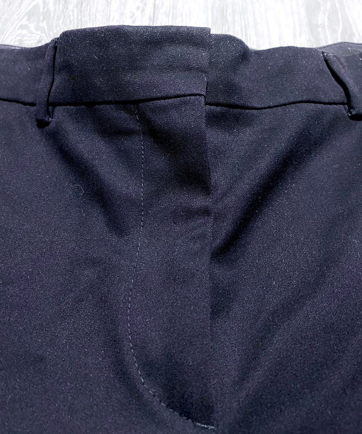 Givenchy Givenchy Uniformes Black Stretchy Cross Pants Trousers PE Size 28" / US 6 / IT 42 - 11 Thumbnail