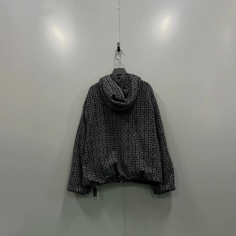 Givenchy Givenchy Black Double-Sided Jacket with Geometric Print XL Size US XL / EU 56 / 4 - 2 Thumbnail