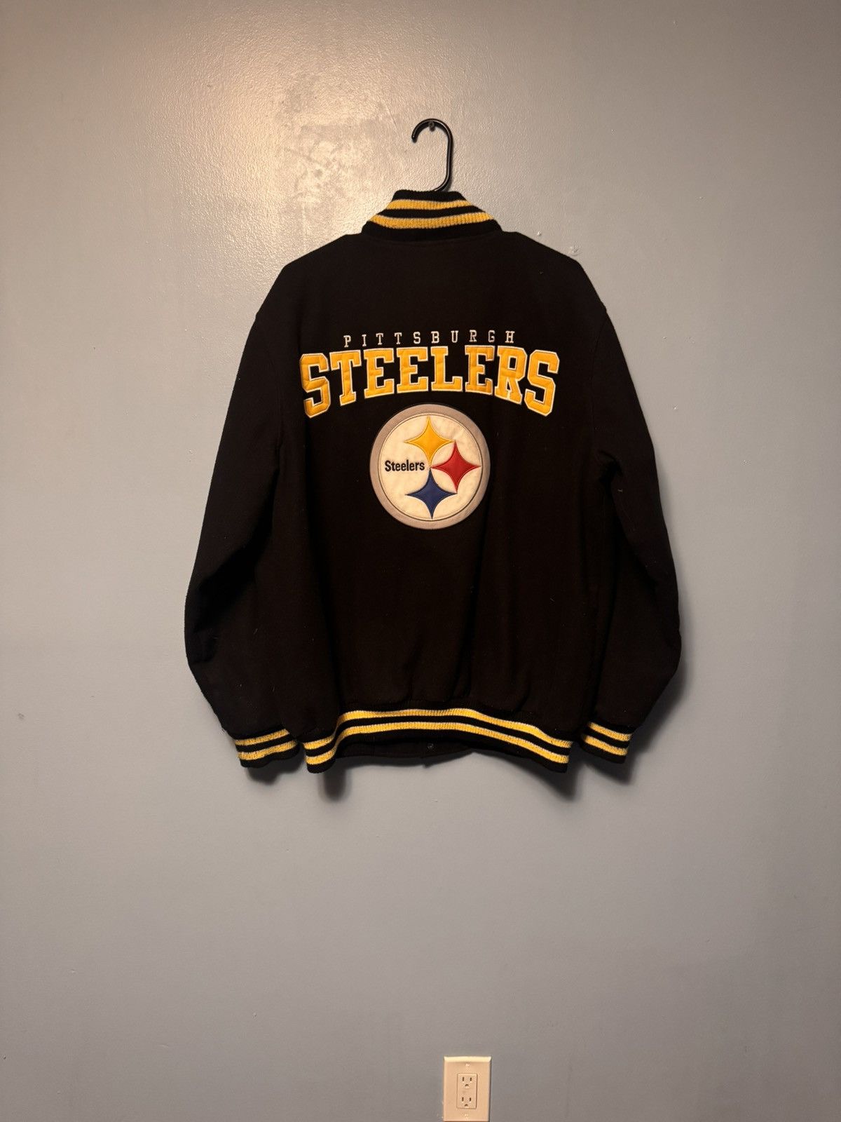 NFL Pittsburgh Steelers varsity-style jacket Size US L / EU 52-54 / 3 - 3 Thumbnail