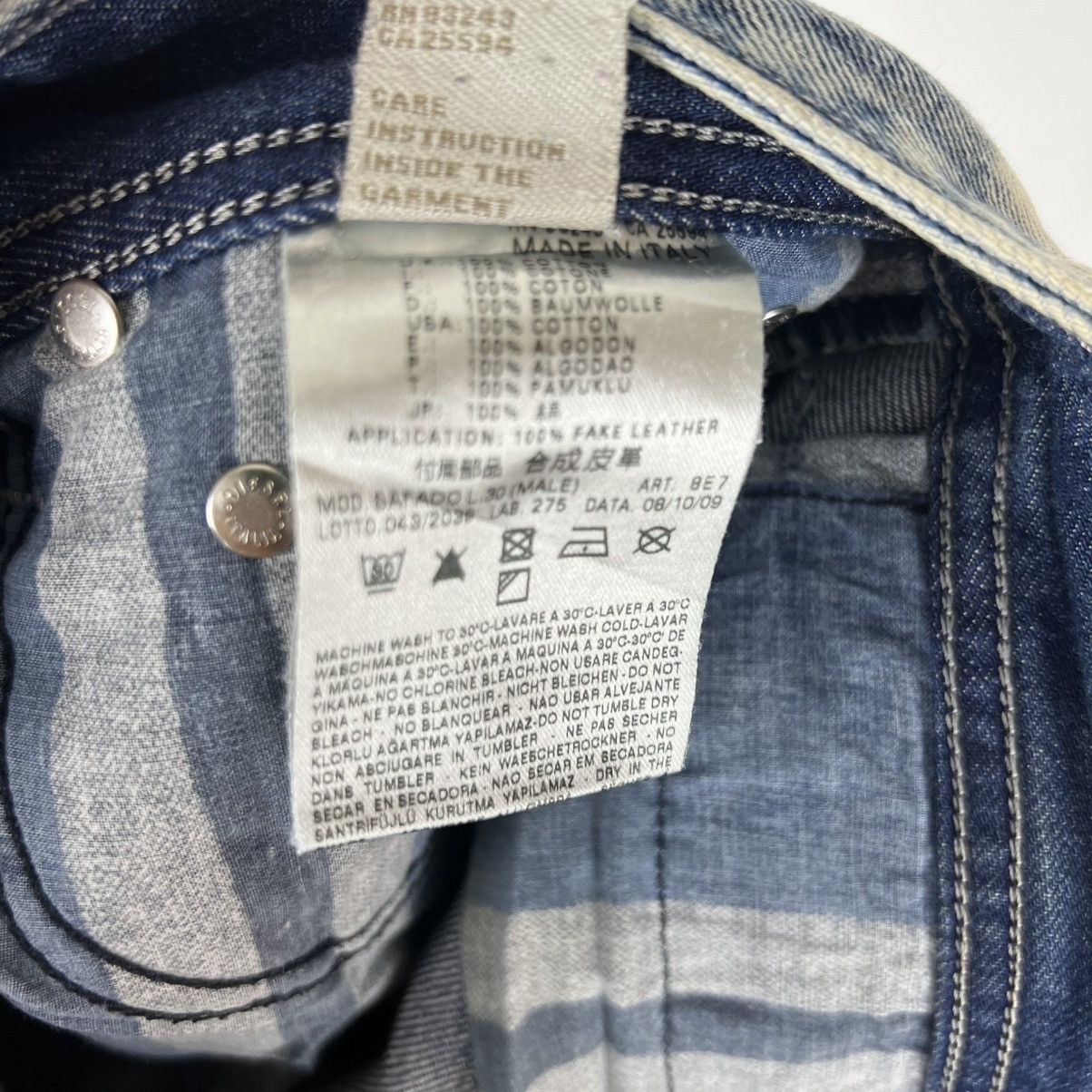 Diesel Vintage Diesel Safado Wash 008E7 28X30 Size US 28 / EU 44 - 11 Thumbnail