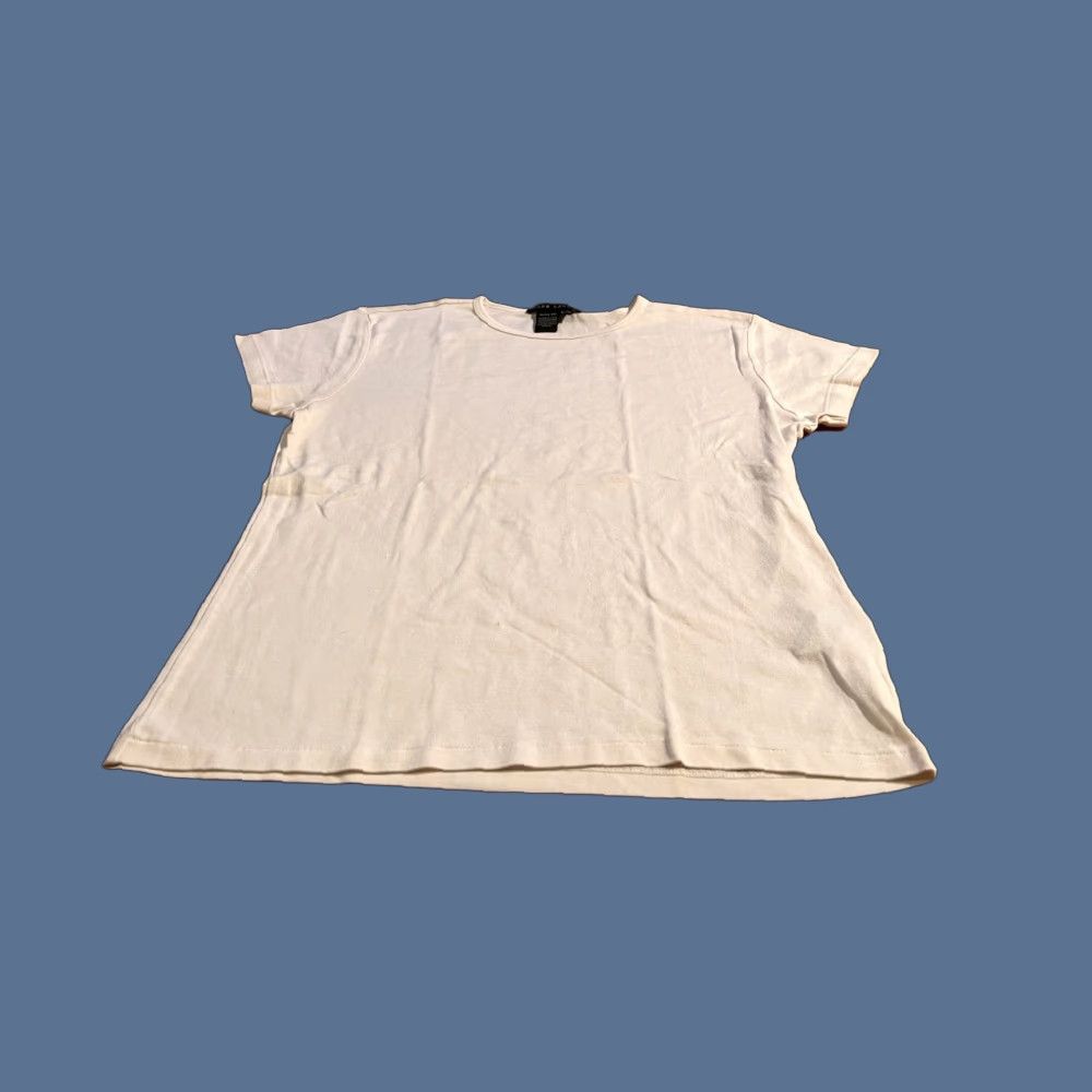 Ralph Lauren VINTAGE Ralph Lauren Black Label Shirt Women’s XL Slim White Short Sleeve Casual Men? Girls? No need—Gender not specified in original; skip. Size XL / US 12-14 / IT 48-50 - 1 Thumbnail