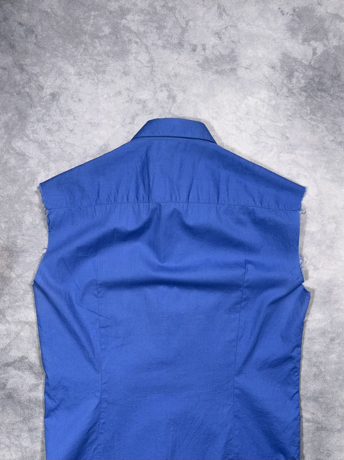 Raf Simons Raf Simons Aw07/08 Archive Distressed Sleveless Shirt Size US M / EU 48-50 / 2 - 7 Thumbnail