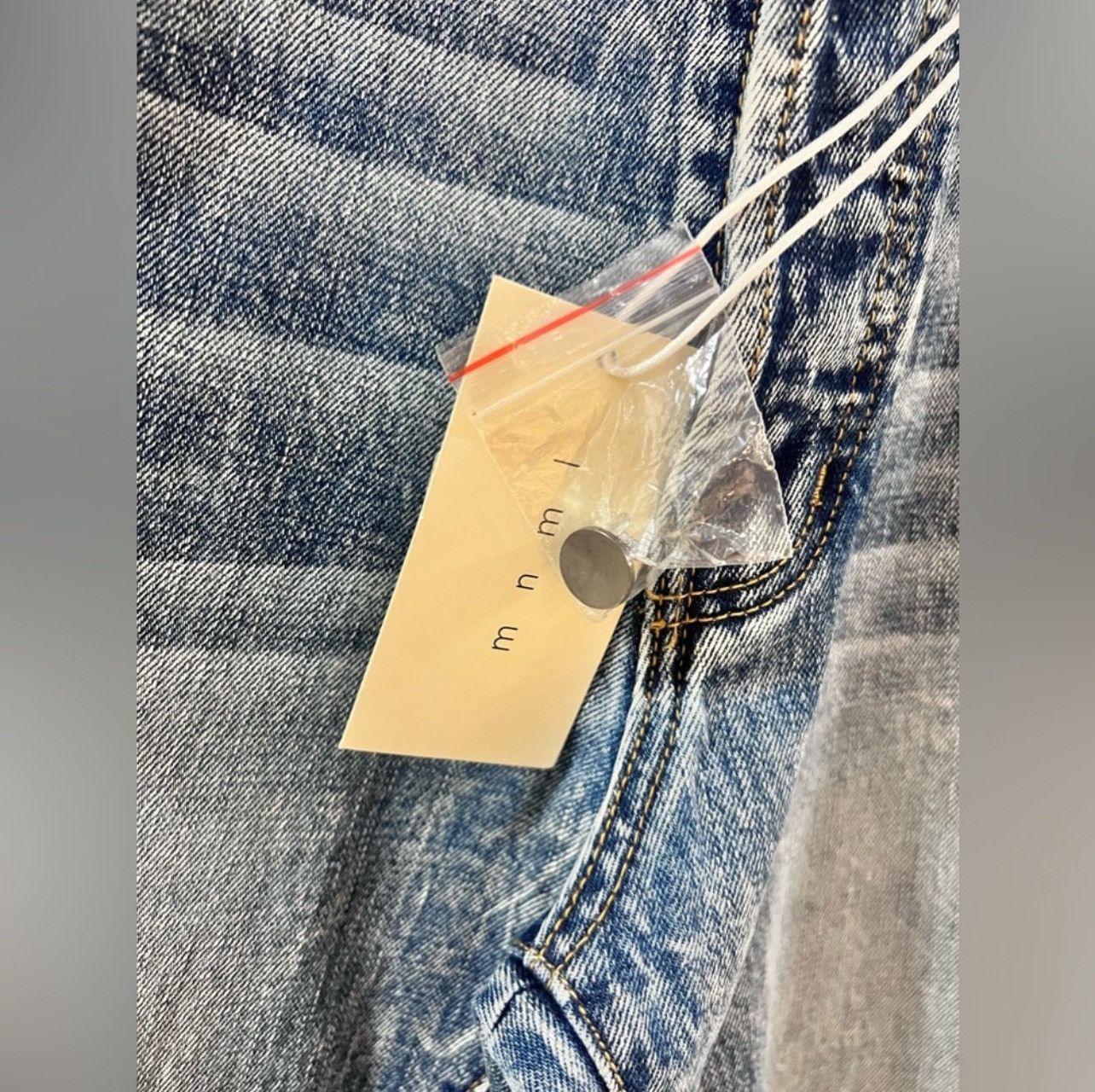 MNML MNML Flare Blue Denim Jeans Distressed Size US 32 / EU 48 - 3 Thumbnail