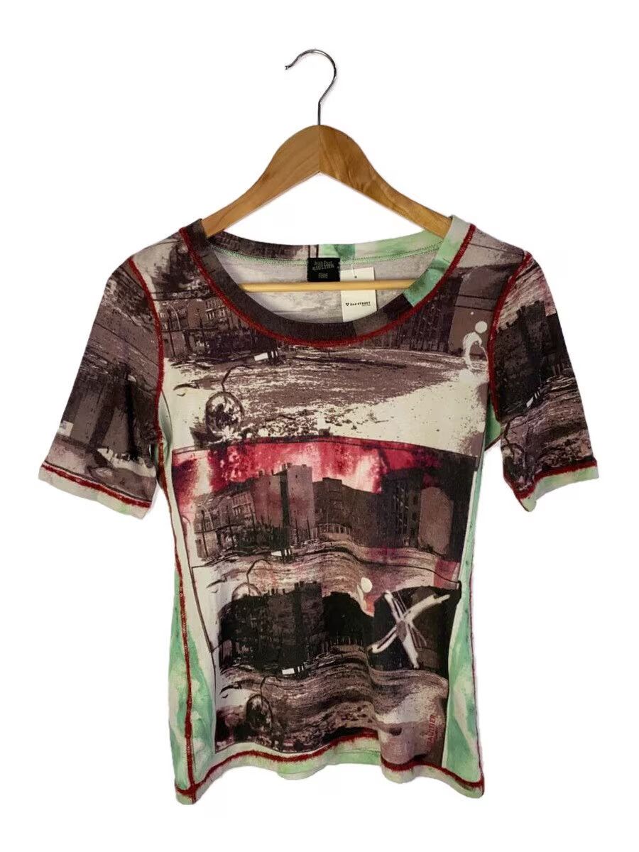 Jean Paul Gaultier Printed Mesh Short Sleeve Top Size S / US 4 / IT 40 - 1 Thumbnail