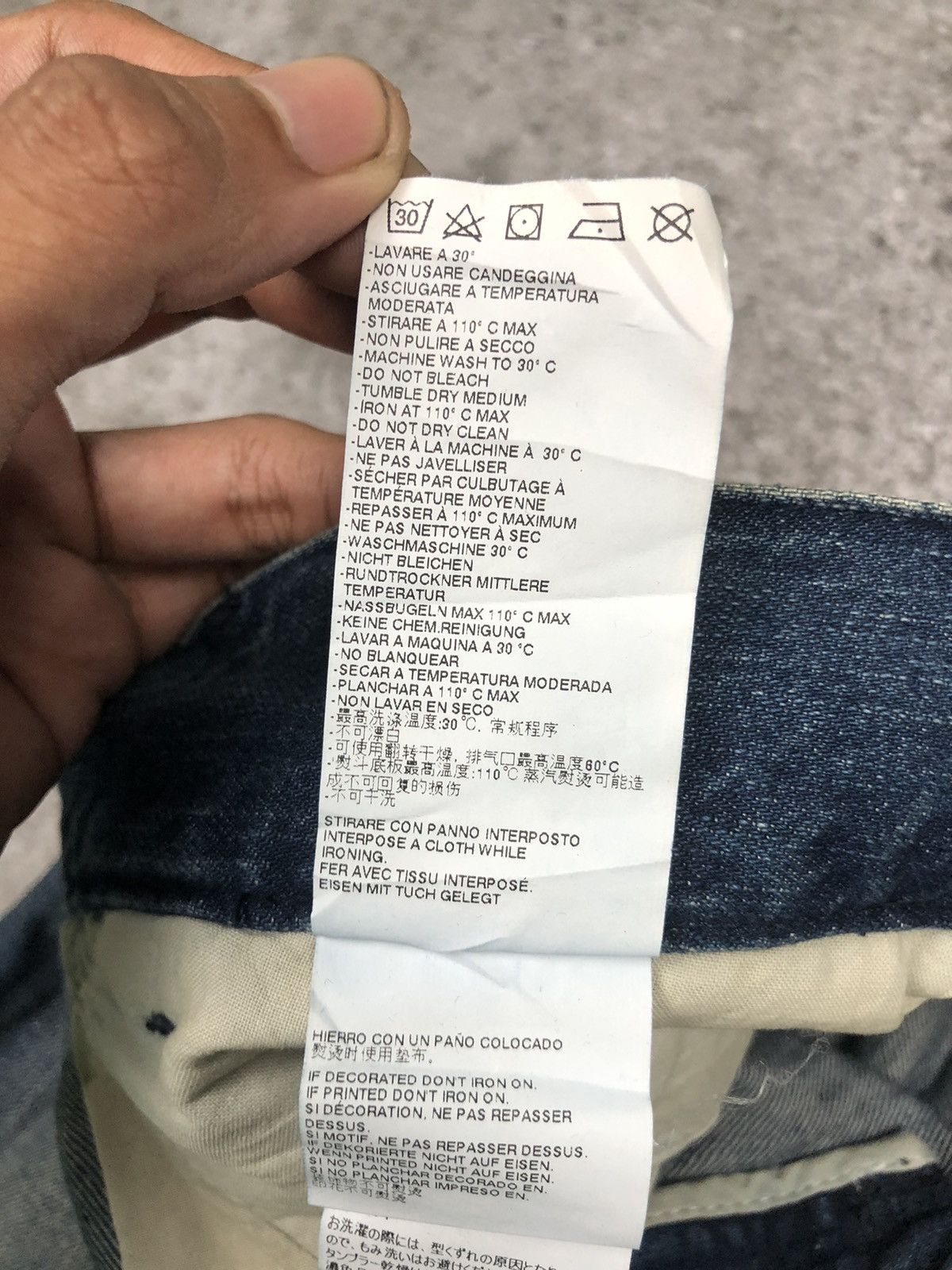 Maison Margiela MM6 Maison Margiela Jeans Pants Size US 30 / EU 46 - 12 Thumbnail