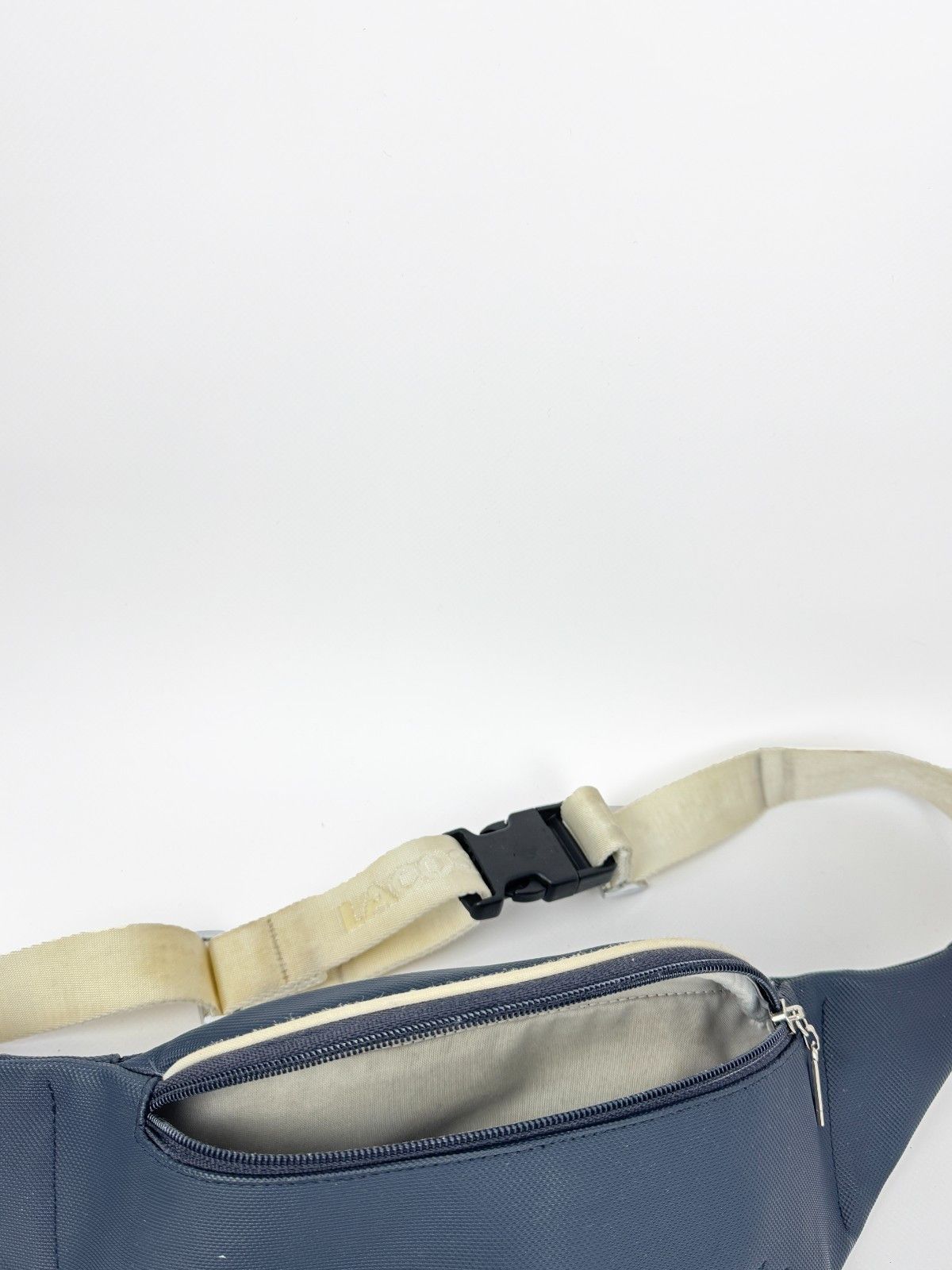 Lacoste LACOSTE Vintage Waist Belt Navy Bag Size ONE SIZE - 6 Thumbnail