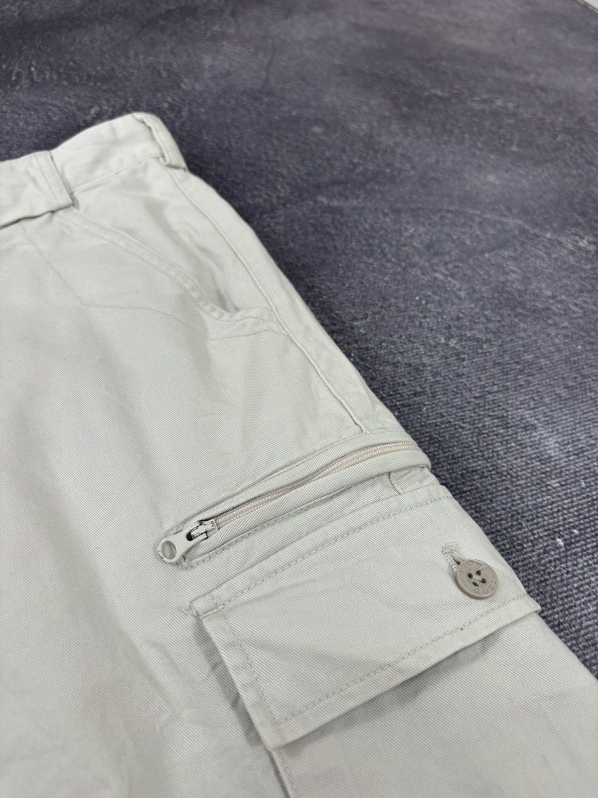 Izod Vintage Izod 2000s Wide Leg Skate Hype Baggy Cargo Shorts Size US 38 / EU 54 - 8 Thumbnail