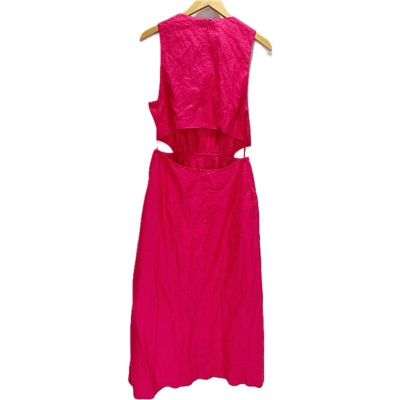 Banana Republic Banana Republic Linen Blend Cutout Midi Dress Size 14 Size XL / US 12-14 / IT 48-50 - 3 Thumbnail