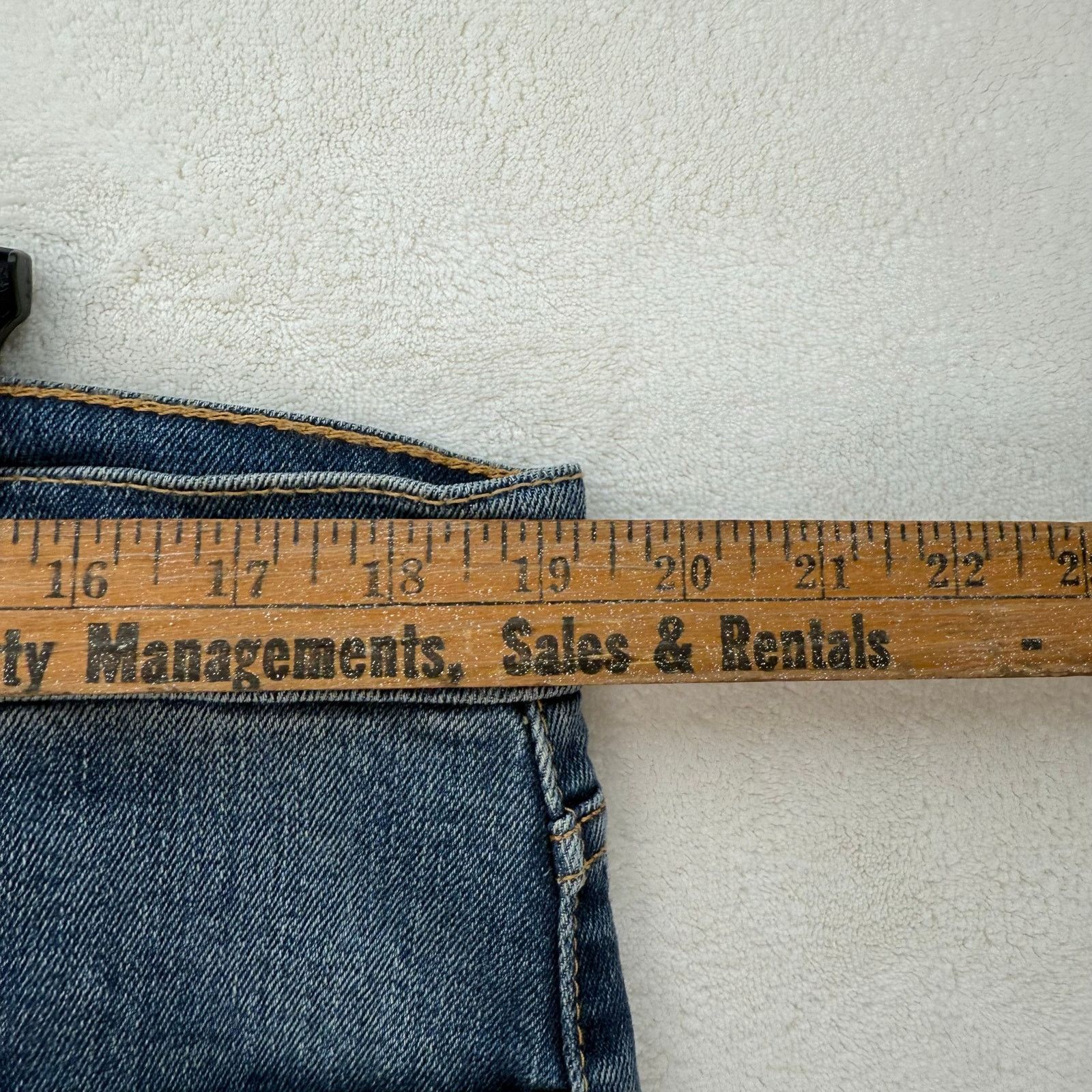 Levi's LEVI'S 513 MEN'S 38X30 SLIM STRAIGHT FLEX JEANS MEDIUM WASH Size US 38 / EU 54 - 5 Thumbnail
