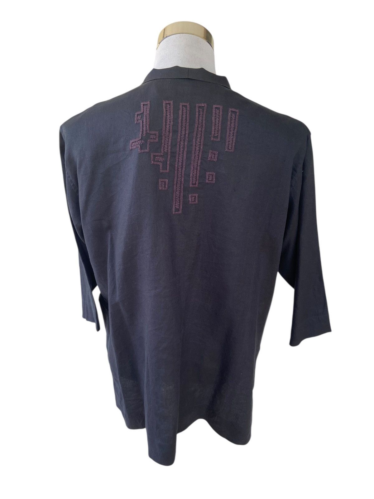 Issey Miyake Vintage Issey Miyake Plantation Norigi Linen Jacket Size US M / EU 48-50 / 2 - 6 Thumbnail