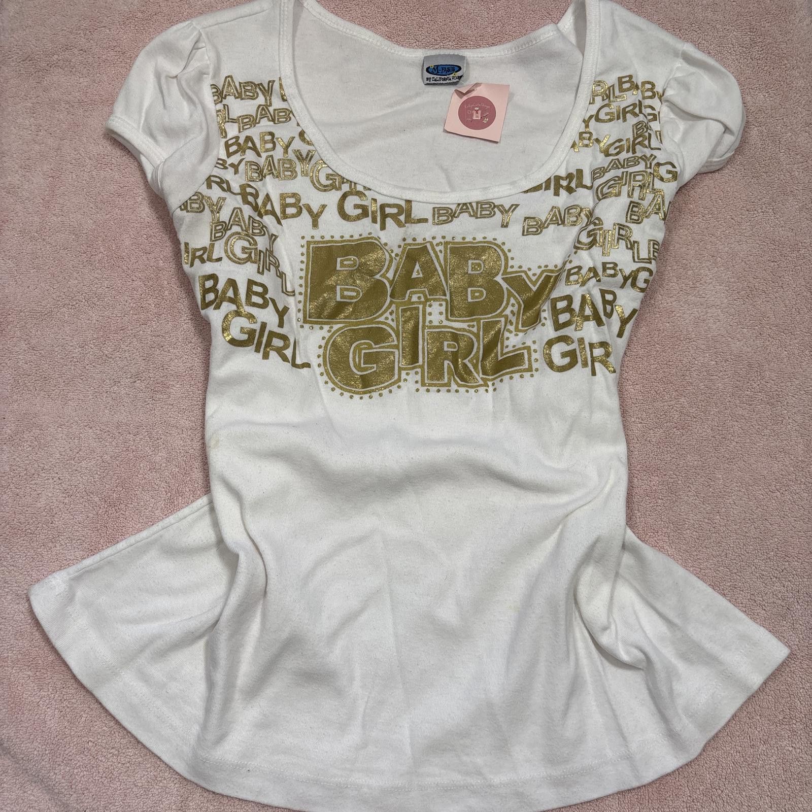 Other y2k gold baby girl baby tee Size XXL / US 16-18 / IT 52-54 - 1 Thumbnail