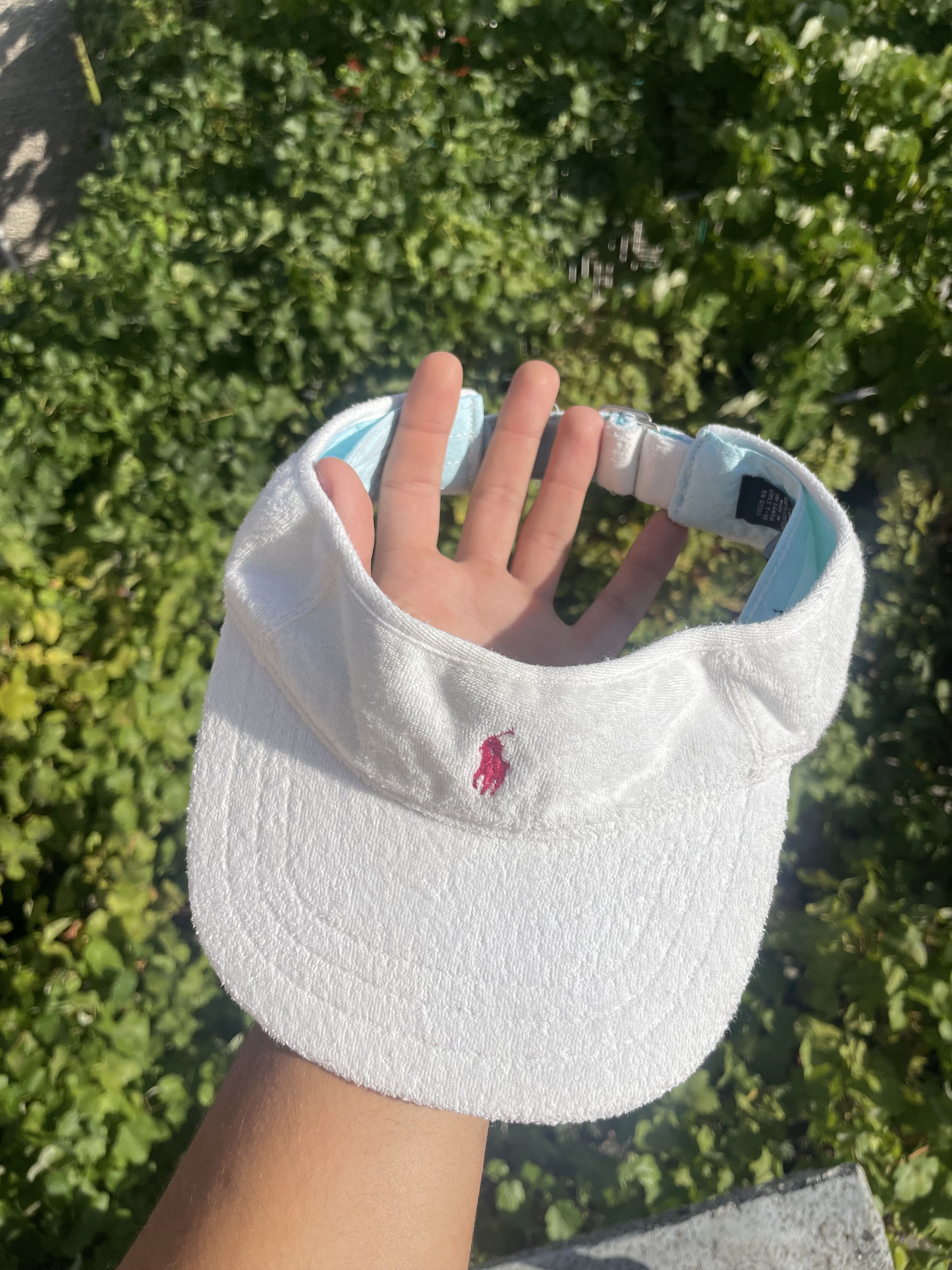 Polo Ralph Lauren × Vintage Vintage Polo Ralph Lauren Golf Visor Hat Cap Size ONE SIZE - 2 Thumbnail