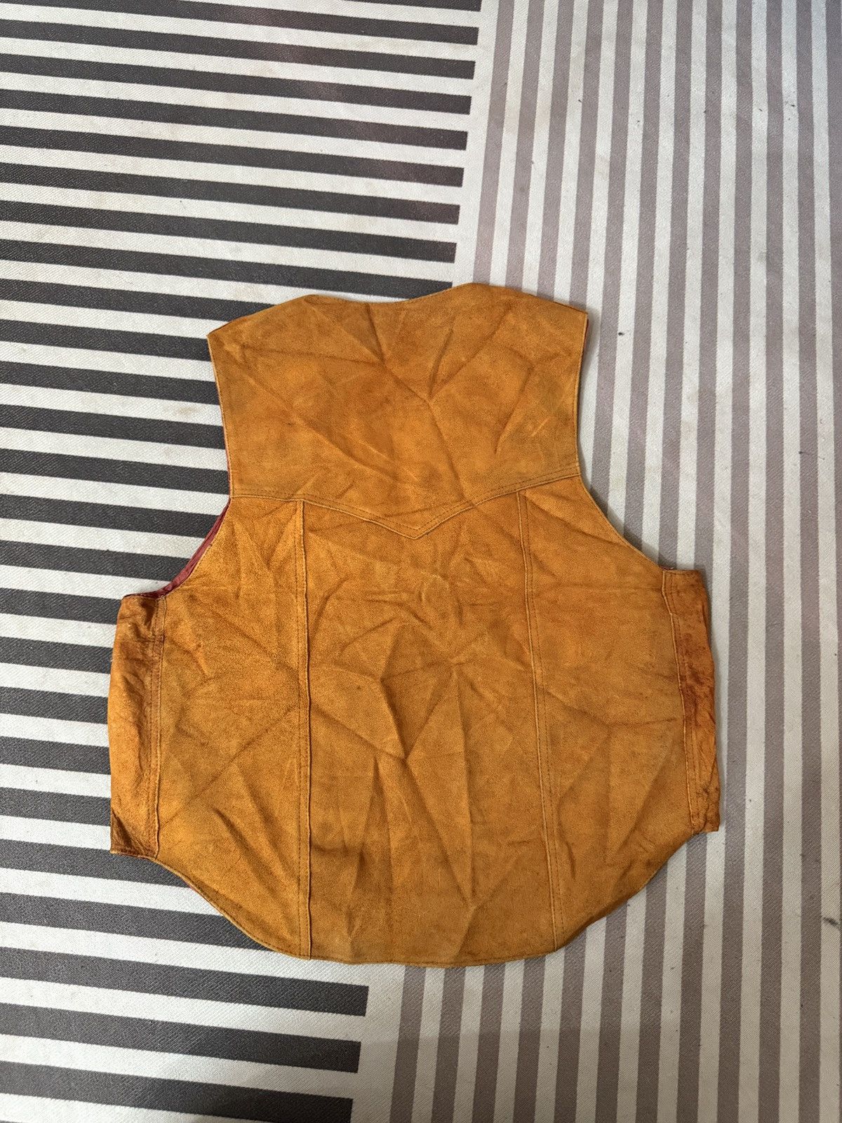 Genuine Leather 🔥🔥🔥ARCHIVE VTG STEER SUEDE LEATHER VEST Size US M / EU 48-50 / 2 - 11 Thumbnail