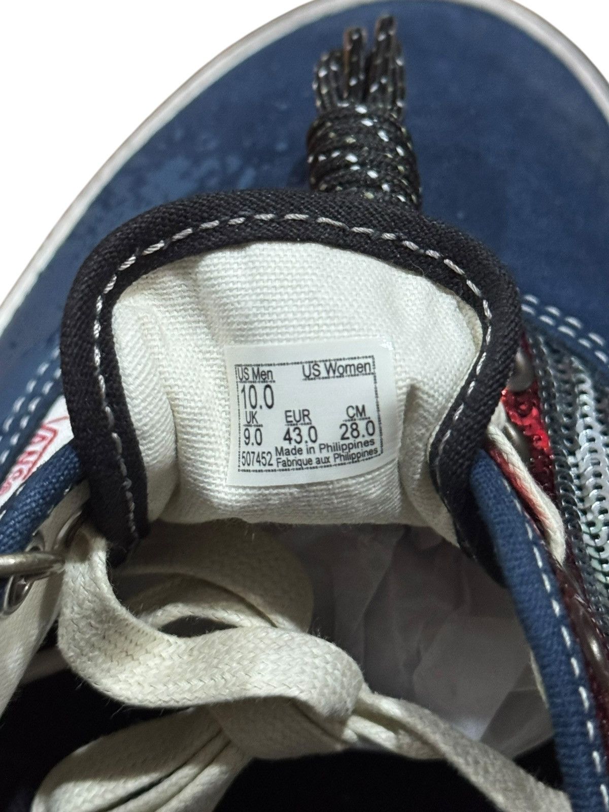Vans Vans Premium Authentic La Habana Red Navy Size US 10 / EU 43 - 7 Thumbnail
