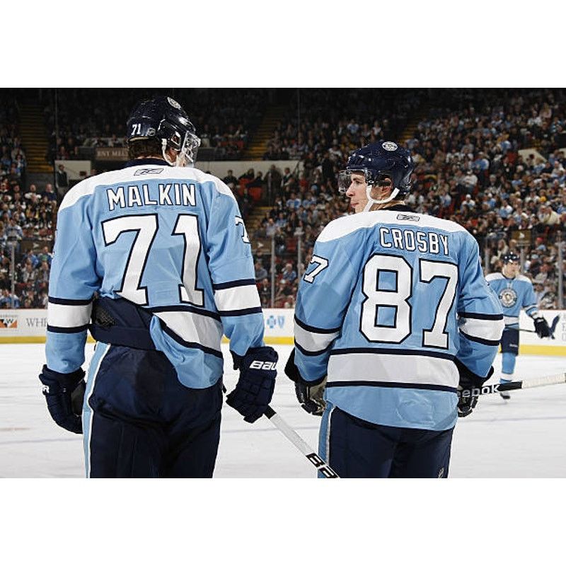 NHL × Reebok MALKIN Pittsburgh Penguins 2008 RBK jersey XL blue NHL vtg Size US XL / EU 56 / 4 - 7 Thumbnail