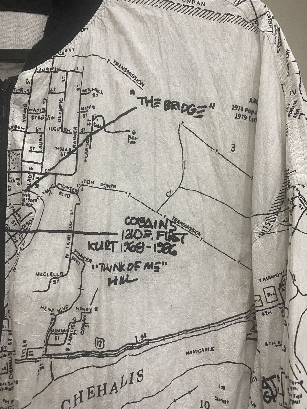 McGregor Rare Rags McGregor Blouson/World Map Kurt Cobain jacket Size US M / EU 48-50 / 2 - 6 Thumbnail